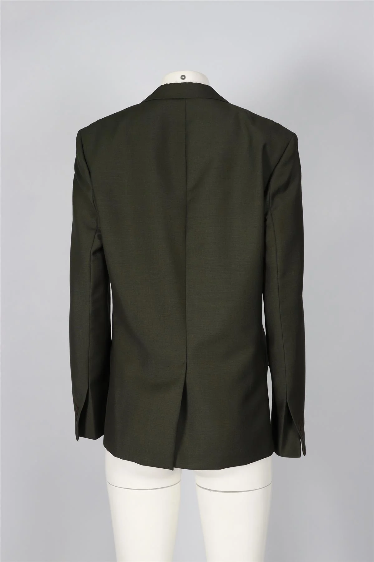 BOTTEGA VENETA GREEN WOOL BLEND BLAZER IT 42 UK 10 - Image 4