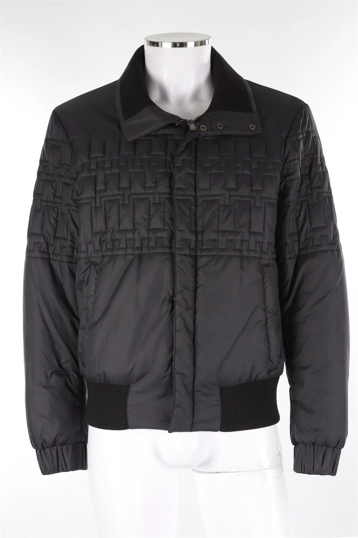 BOTTEGA VENETA NAVY MEN'S SHELL JACKET IT 52 UK 42 - Image 2