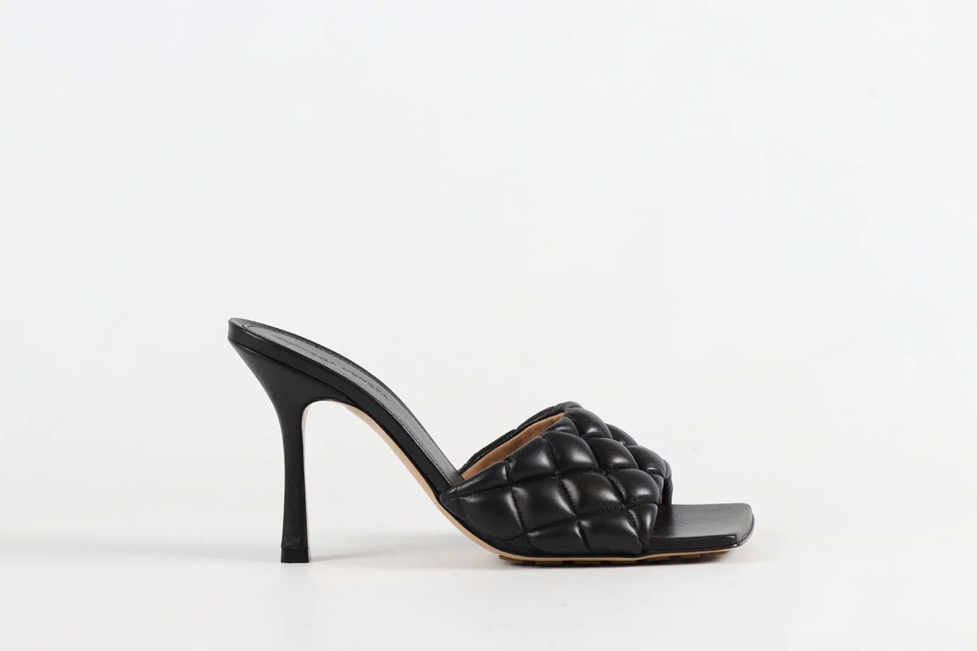 BOTTEGA VENETA QUILTED LEATHER MULES EU 39.5 UK 6.5 US 9.5 - Image 2