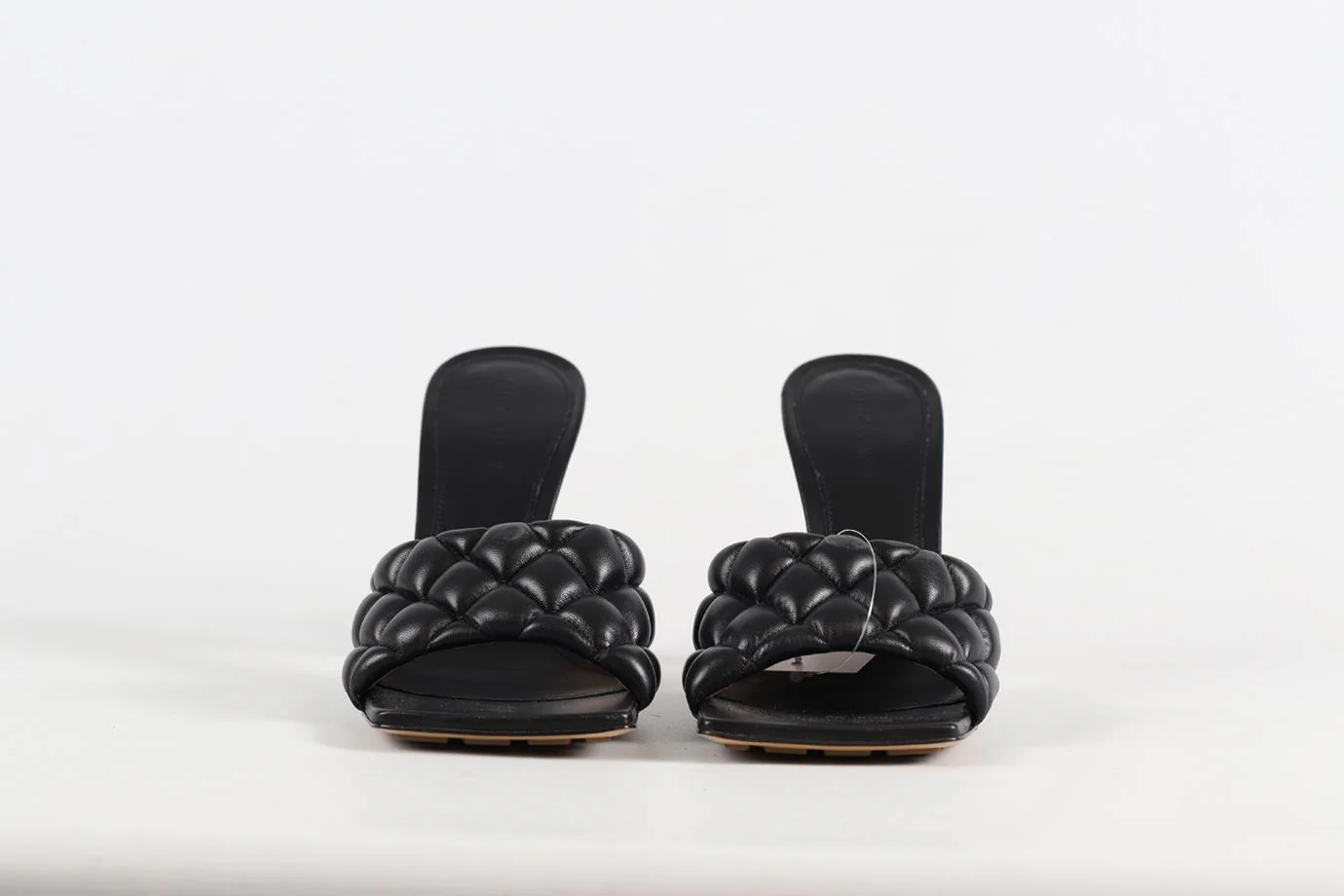 BOTTEGA VENETA QUILTED LEATHER MULES EU 39.5 UK 6.5 US 9.5 - Image 3