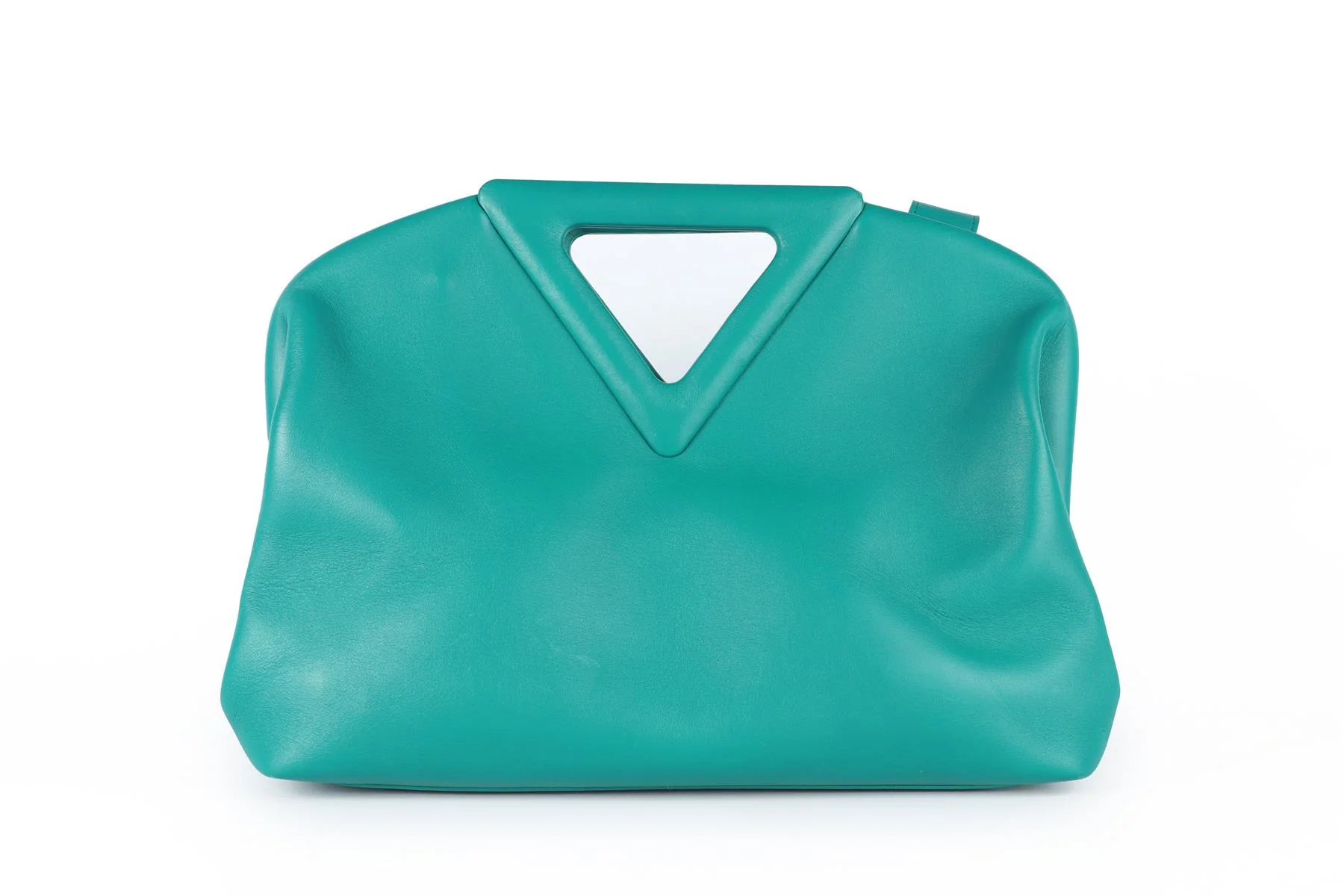 BOTTEGA VENETA TEAL POINT MEDIUM LEATHER TOTE BAG - Image 7