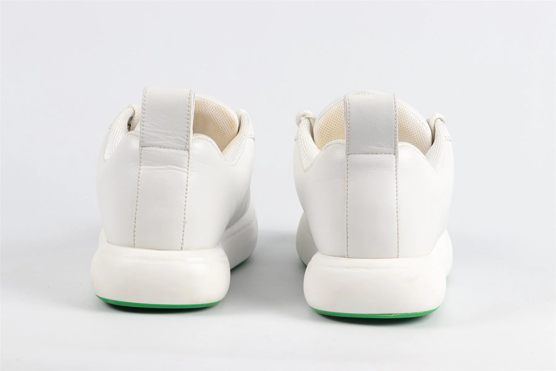 BOTTEGA VENETA WHITE PILLOW LEATHER SNEAKERS EU 39 UK 6 US 9 - Image 5