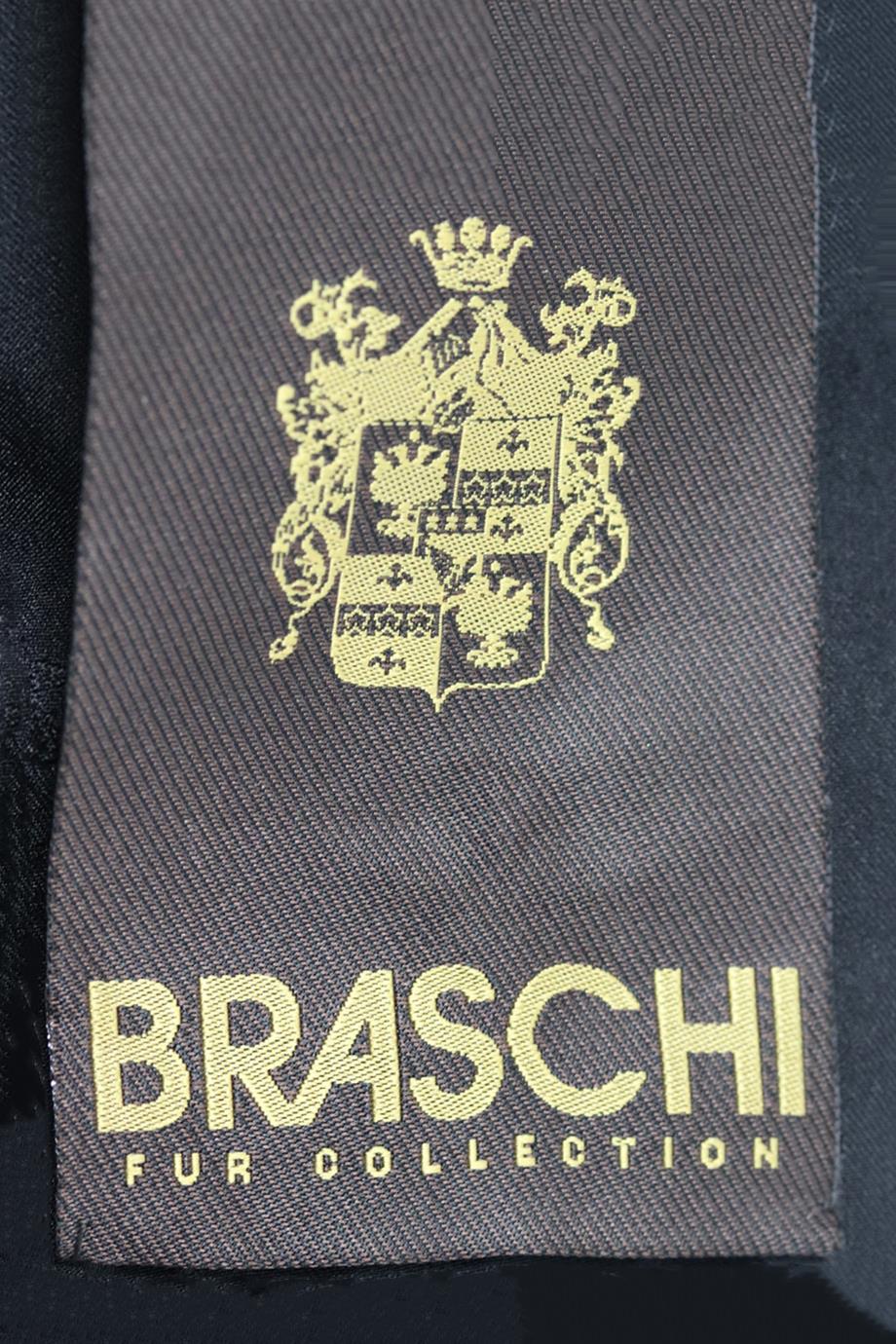 BRASCHI HOODED FRINGED MINK FUR PONCHO IT 50 UK 18 - Image 5