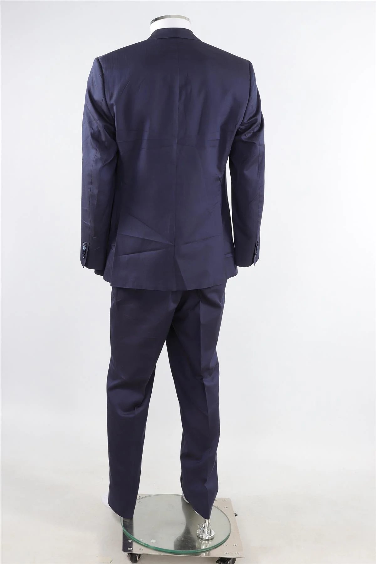 BRIONI NAVY MEN'S SILK TWO PIECE SUIT IT 46 UK/US 36 - Image 4