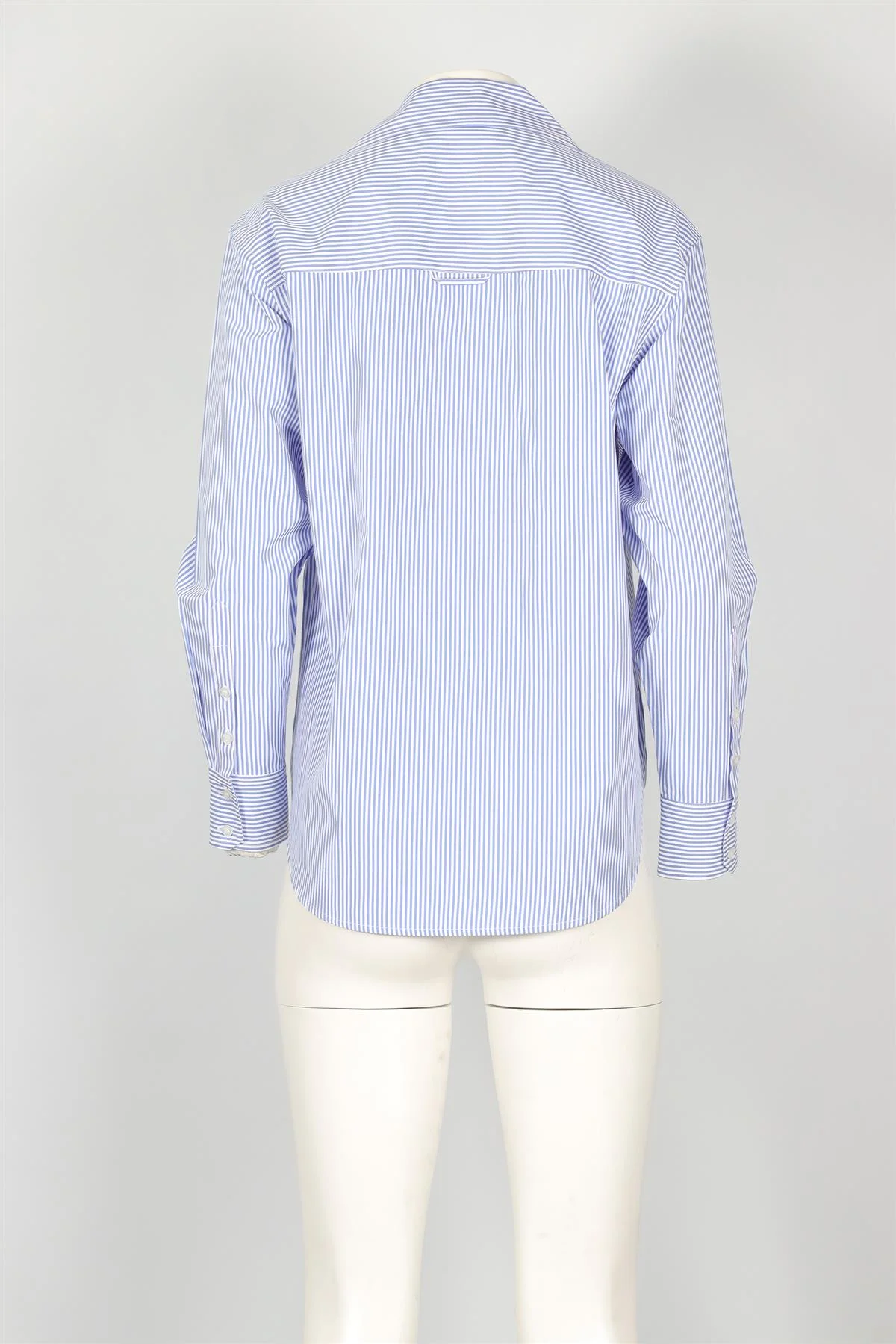 BROCHU WALKER BLUE COTTON SHIRT SMALL - Image 4
