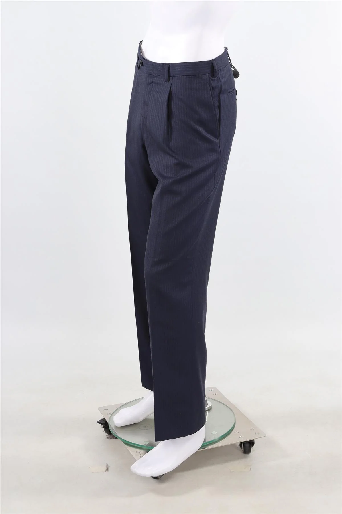 BRONI NAVY BLUE MEN'S CASHMERE TWO PIECE SUIT IT 50 UK/US 40 - Image 6