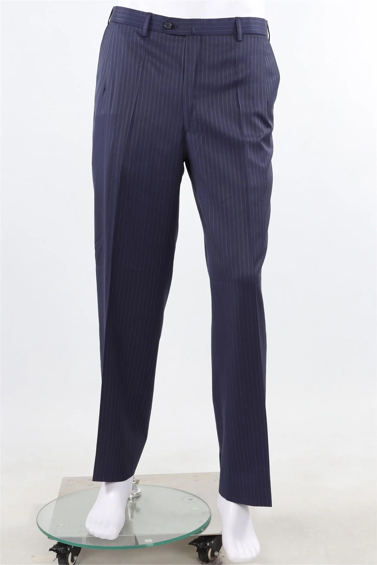 BRONI NAVY MEN'S WOOL TWO PIECE SUIT IT 42 UK/US 32 - Image 5