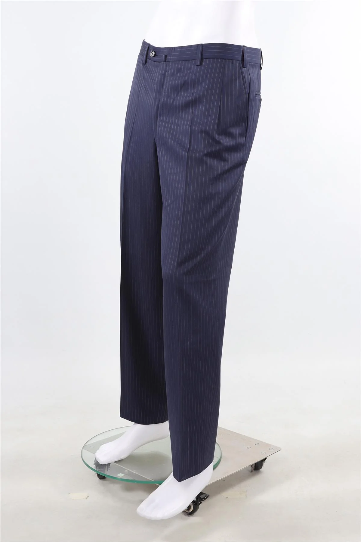 BRONI NAVY MEN'S WOOL TWO PIECE SUIT IT 42 UK/US 32 - Image 6