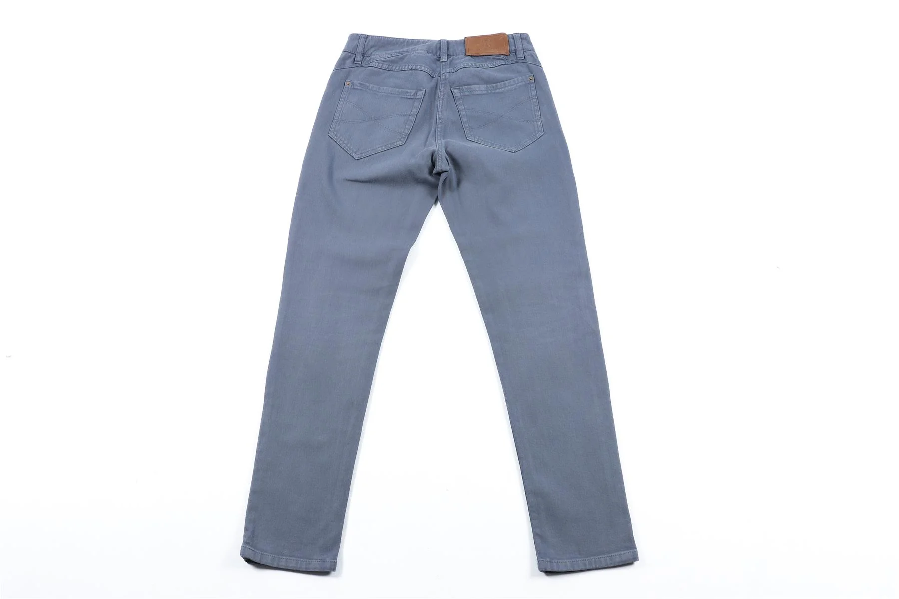 BRUNELLO CUCINELLI GREY HIGH RISE SKINNY JEANS IT 38 UK 6 - Image 4