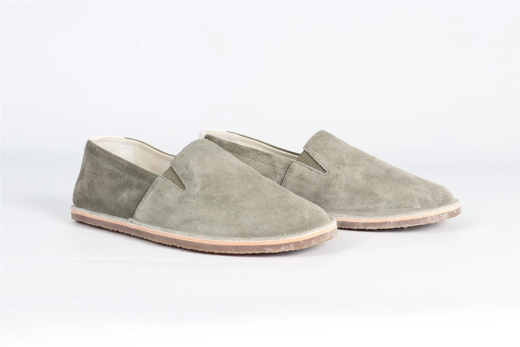 BRUNELLO CUCINELLI GREY KIDS BOYS SUEDE EU 33 - Image 2