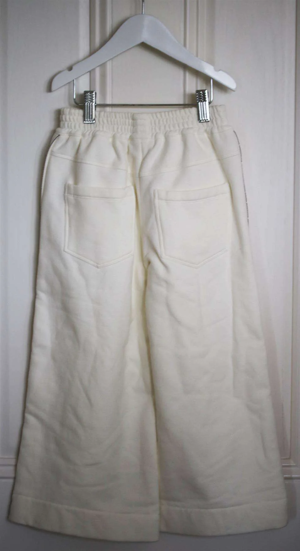 BRUNELLO CUCINELLI KIDS GIRLS EMBELLISHED COTTON TRACK PANTS 6 YEARS - Image 3