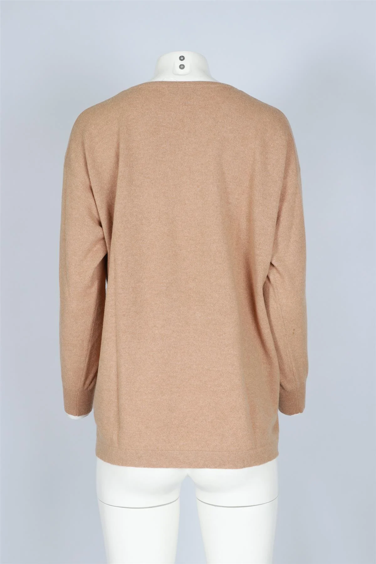 BRUNELLO CUCINELLI TAN CASHMERE SWEATER IT 44 UK 12 - Image 4