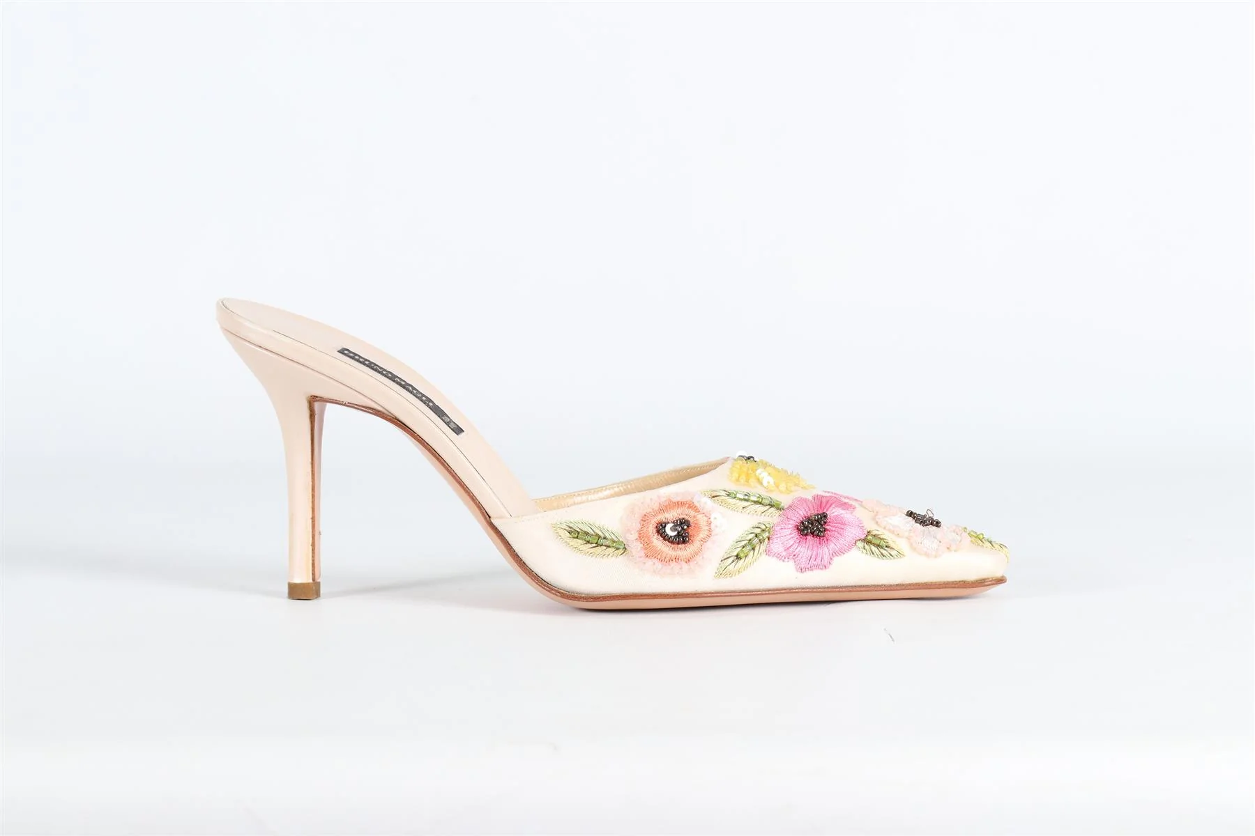 BRUNO MAGLI SATIN PUMPS EU 38 UK 6 US 8 - Image 2