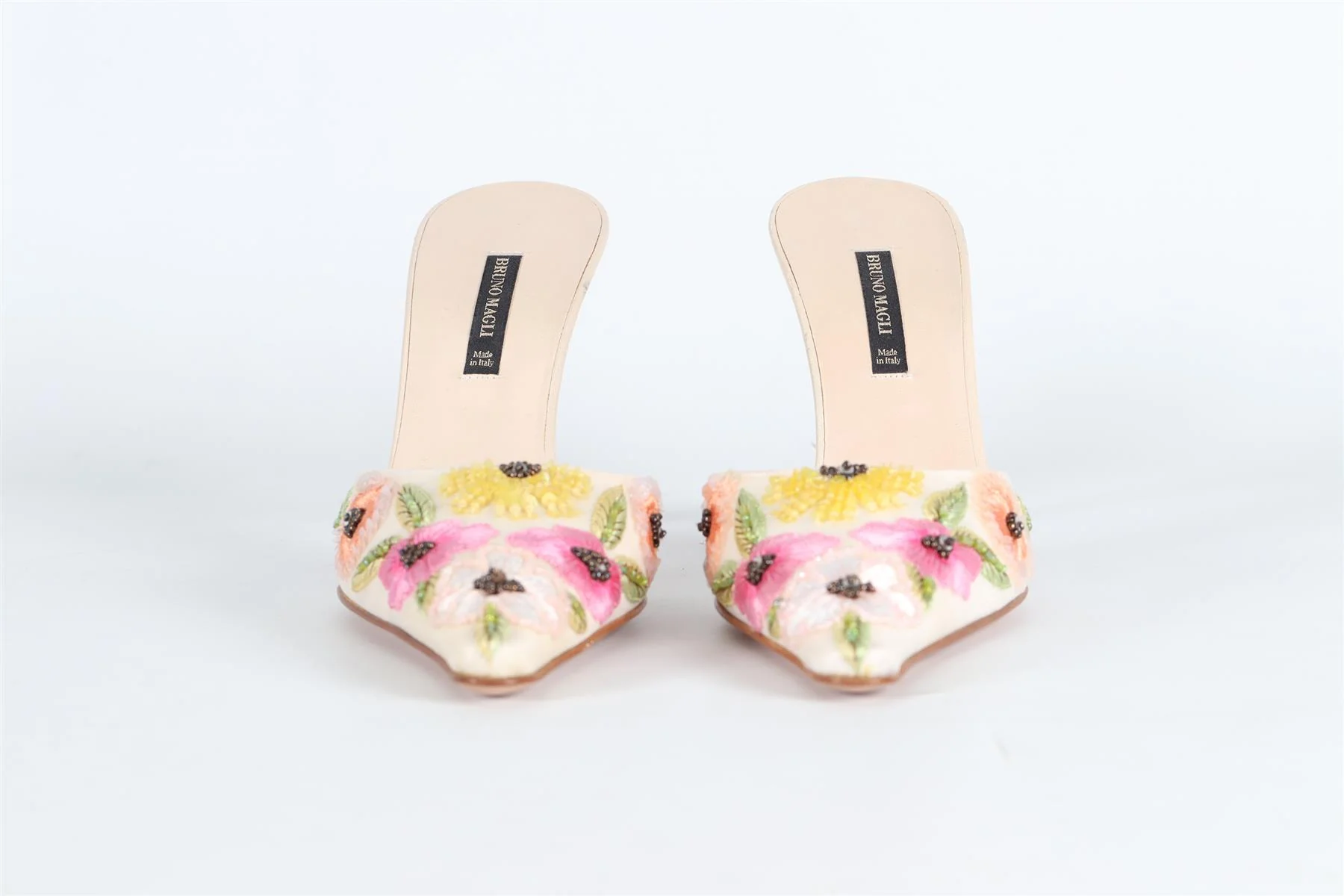 BRUNO MAGLI SATIN PUMPS EU 38 UK 6 US 8 - Image 3