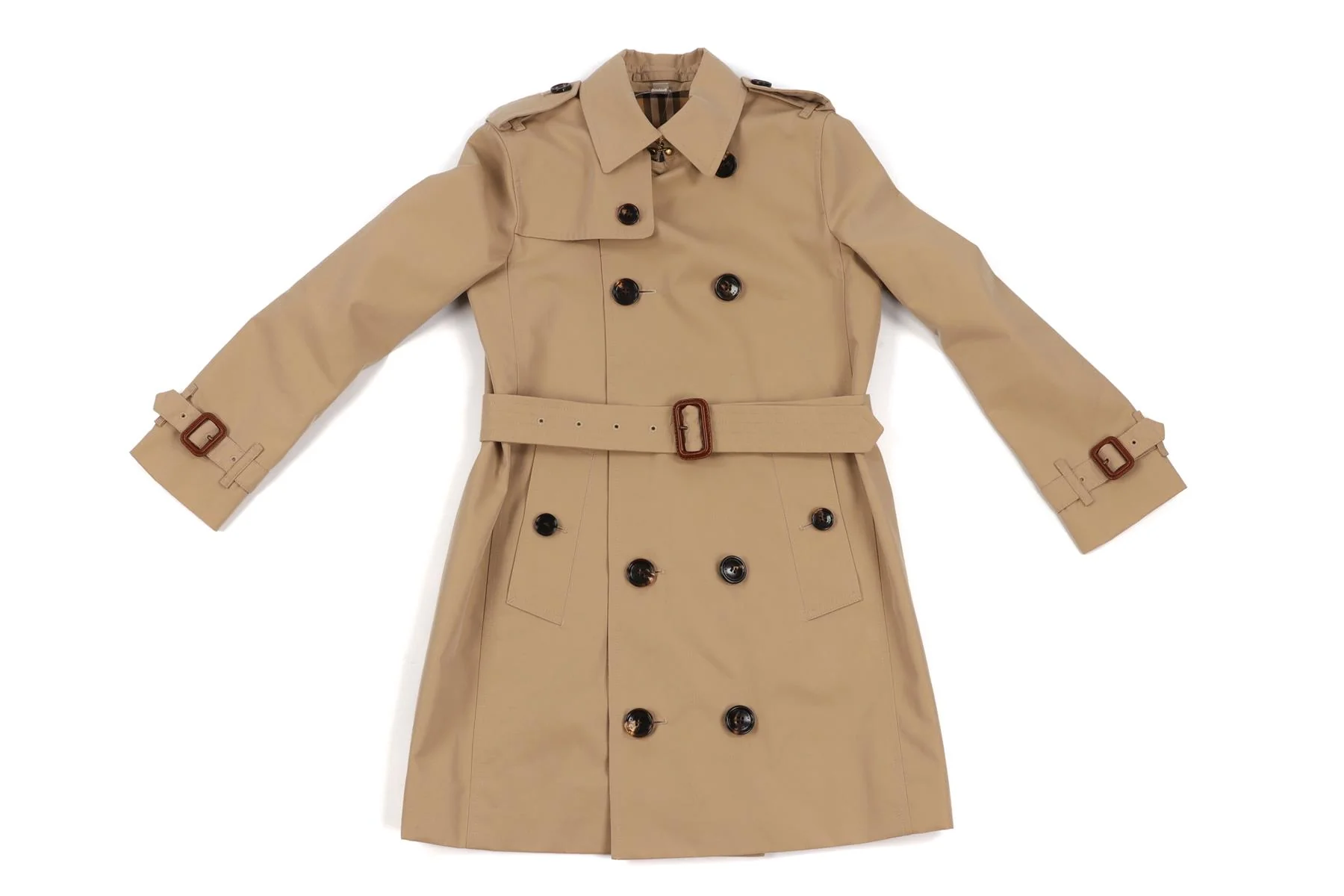 BURBERRY BEIGE KIDS BOYS COAT 8 YEARS - Image 2