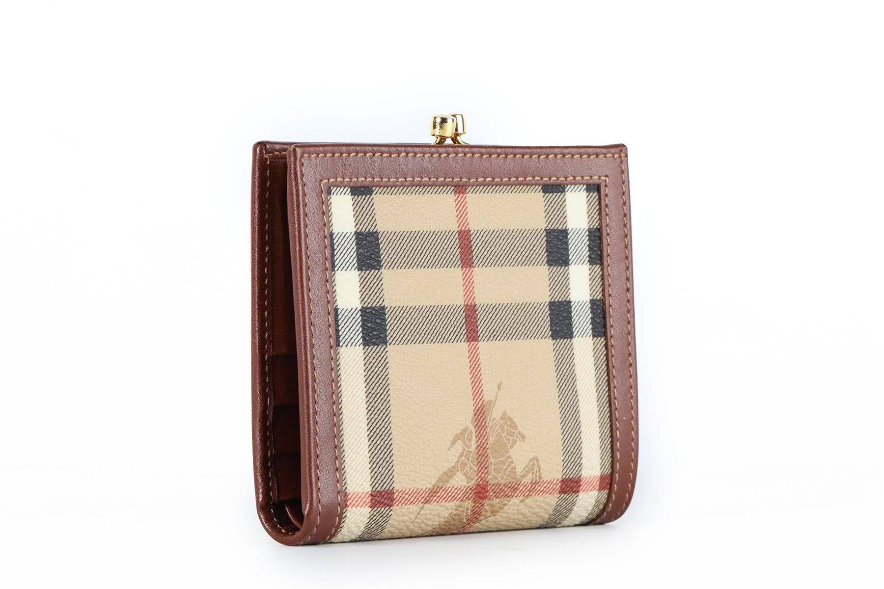Burberry Brown Leather Wallet - Image 3