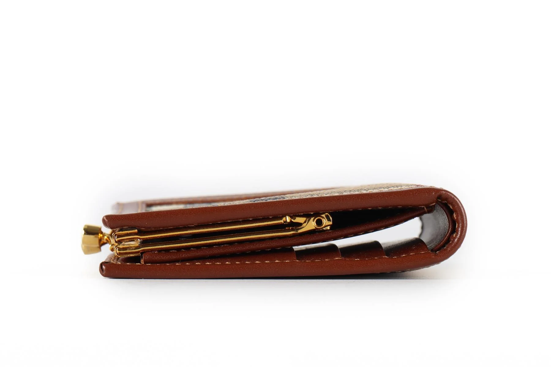 Burberry Brown Leather Wallet - Image 5