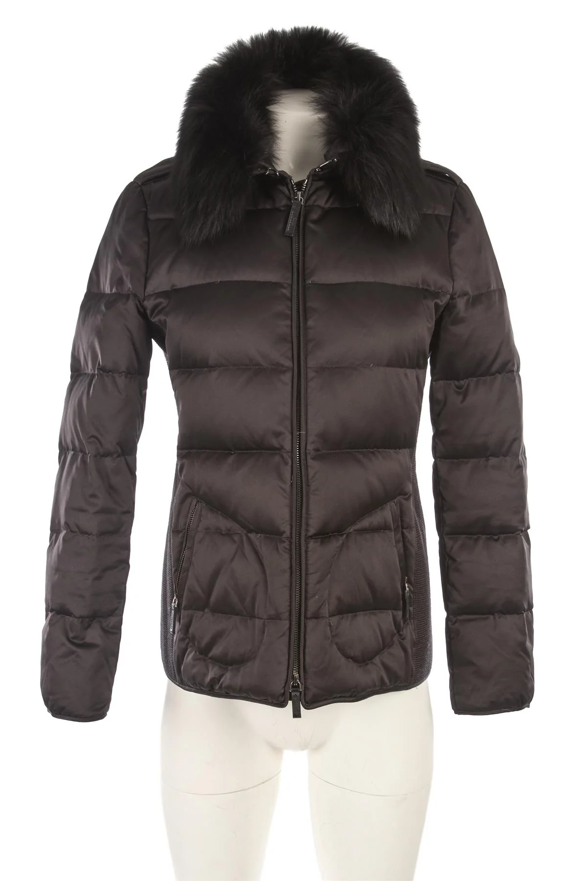 BURBERRY LONDON BLACK PADDED DOWN JACKET MEDIUM - Image 2