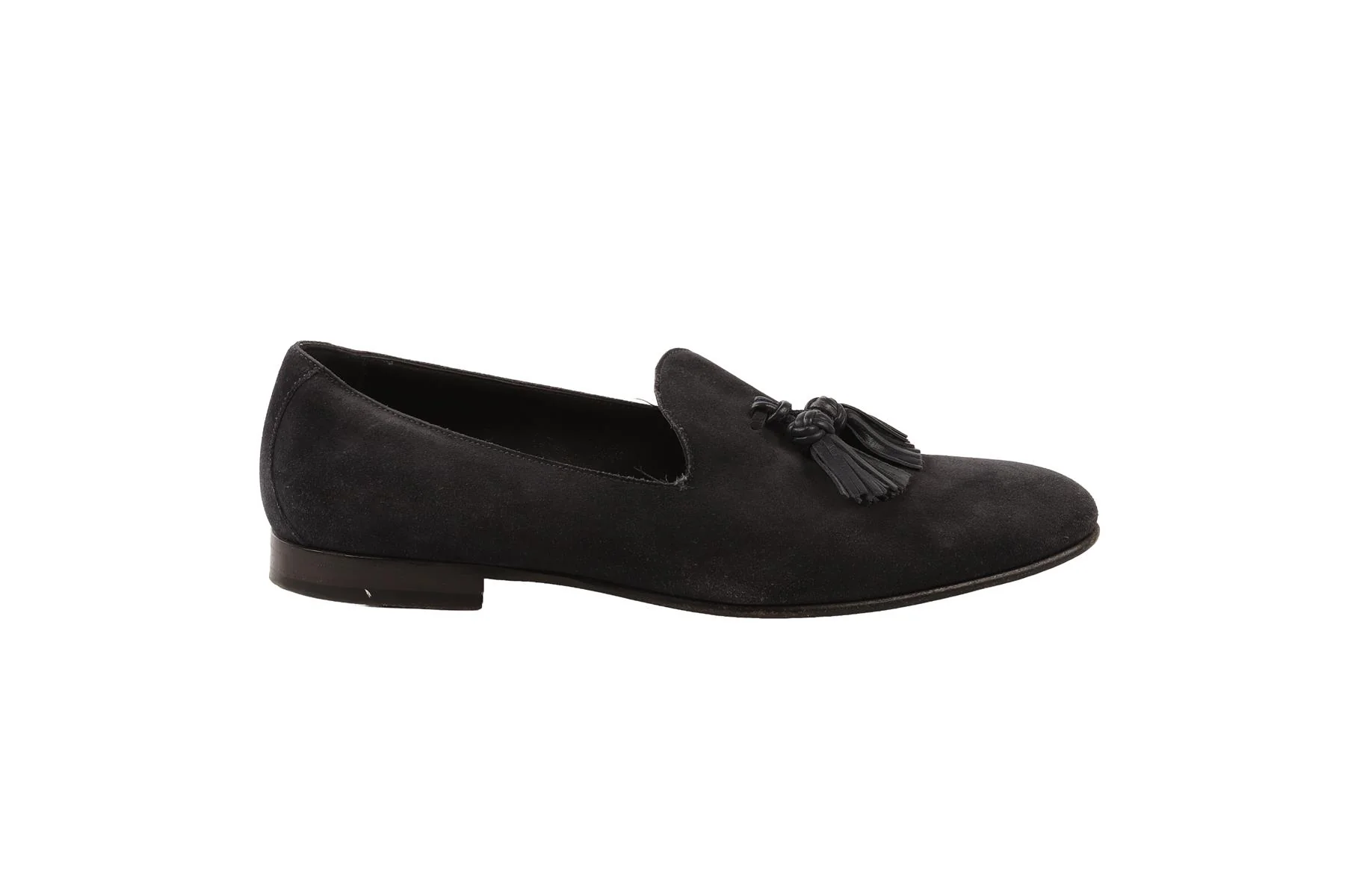 BURBERRY NAVY MEN'S SUEDE LOAFERS EU 42 UK 9 US 12 - Image 2