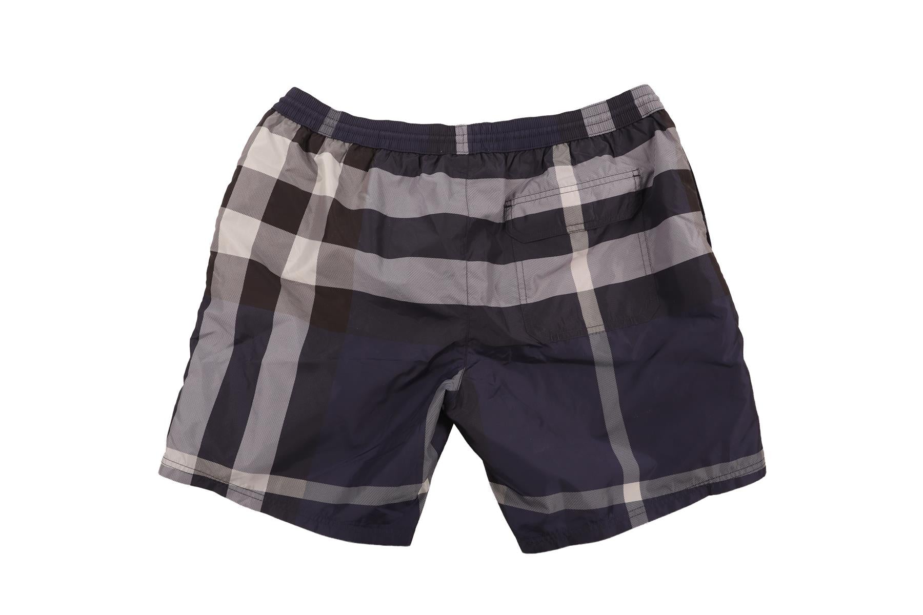 BURBERRY NAVY MEN'S SWIM SHORTS XLARGE - Image 4
