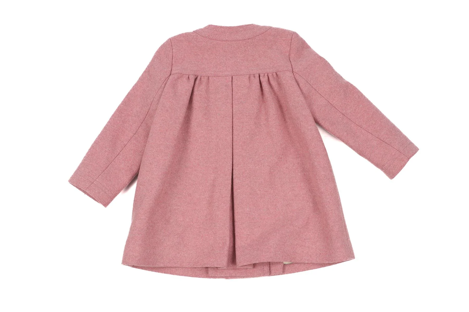 BURBERRY PINK BABY GIRLS COAT 12 MONTHS - Image 4
