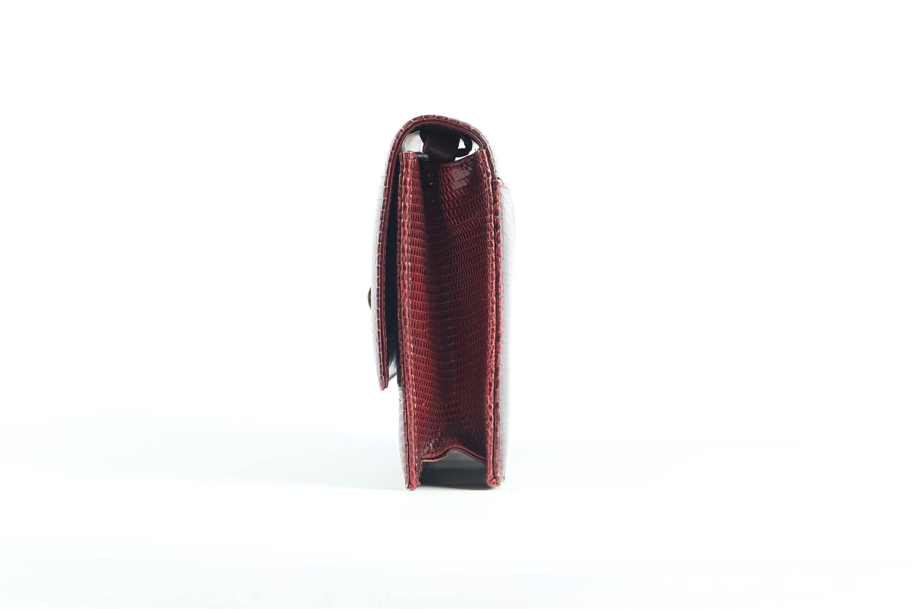 BVLGARI RED LIZARD CLUTCH - Image 6