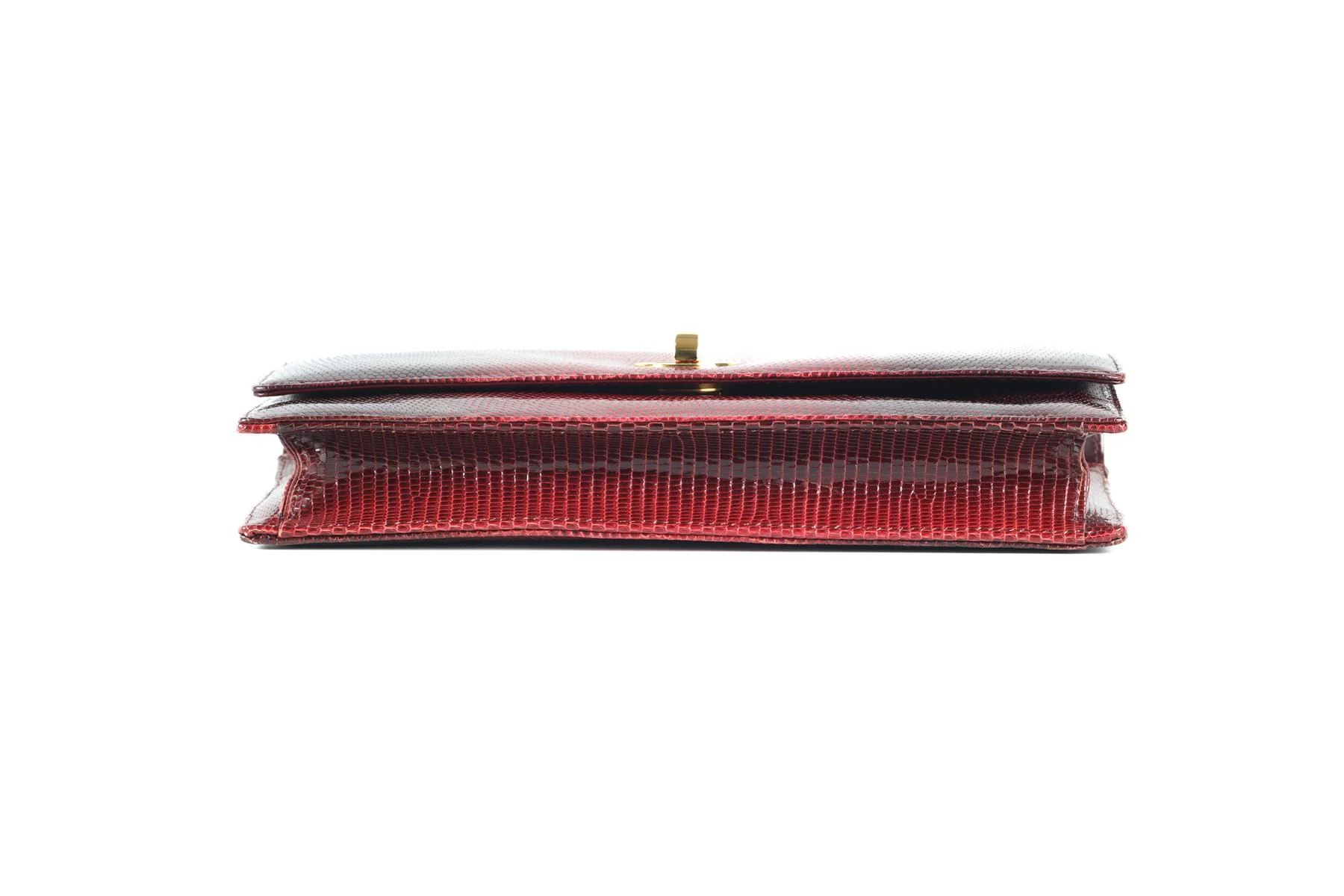 BVLGARI RED LIZARD CLUTCH - Image 8