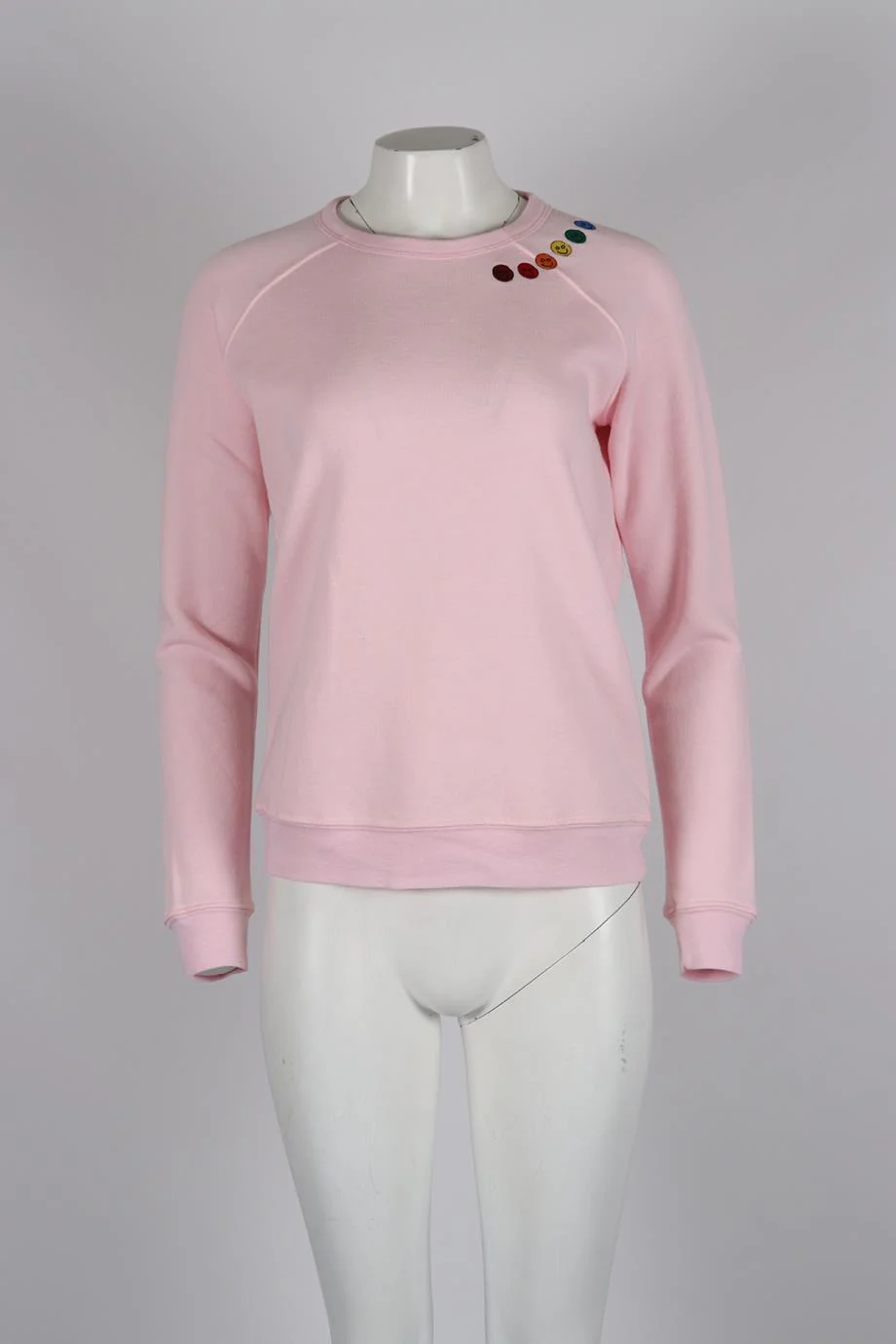 C.BONZ EMBROIDERED COTTON JERSEY SWEATSHIRT SMALL - Image 2