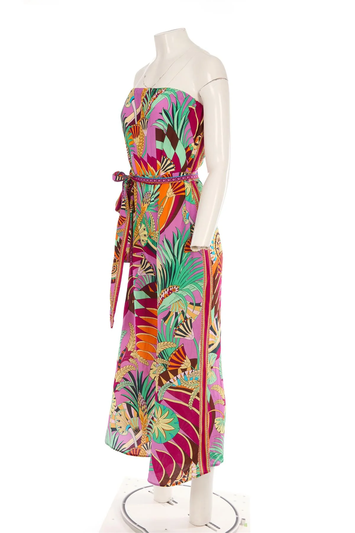 CAMILLA MULTI SILK JUMPSUIT SMALL - Image 3