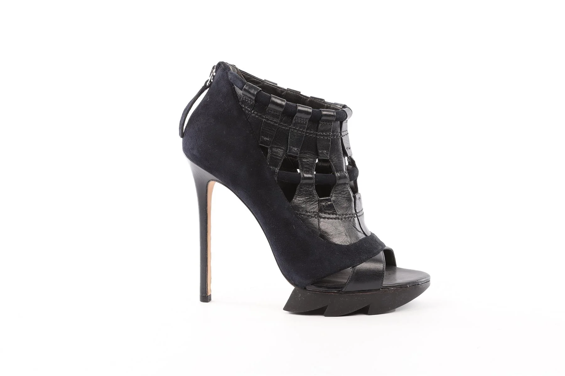 CAMILLA SKOVGAARD NAVY SUEDE ANKLE BOOTS EU 40 UK 7 US 10 - Image 2