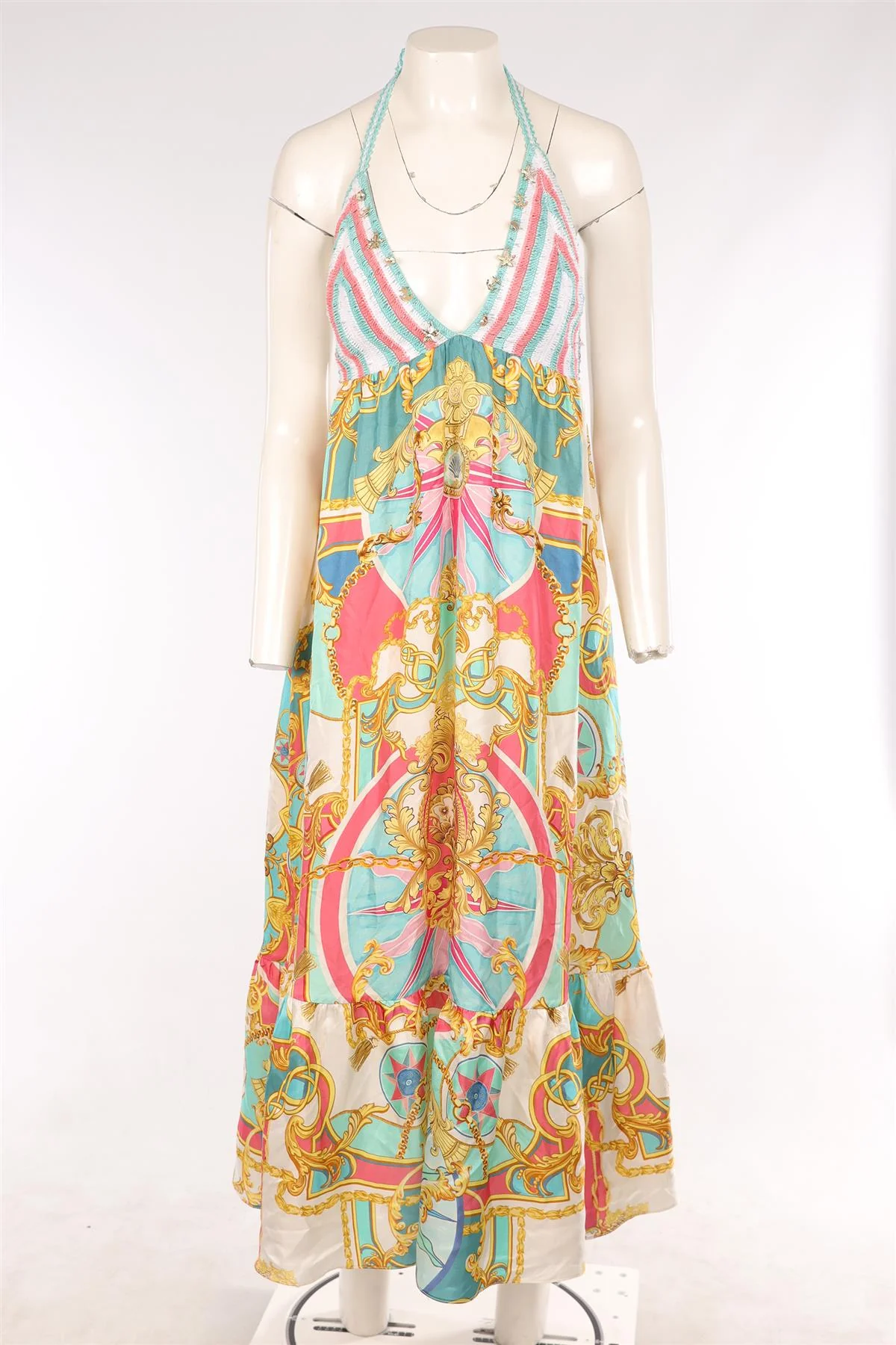 CAMILLA WHITE LINEN MINI DRESS MEDIUM - Image 2