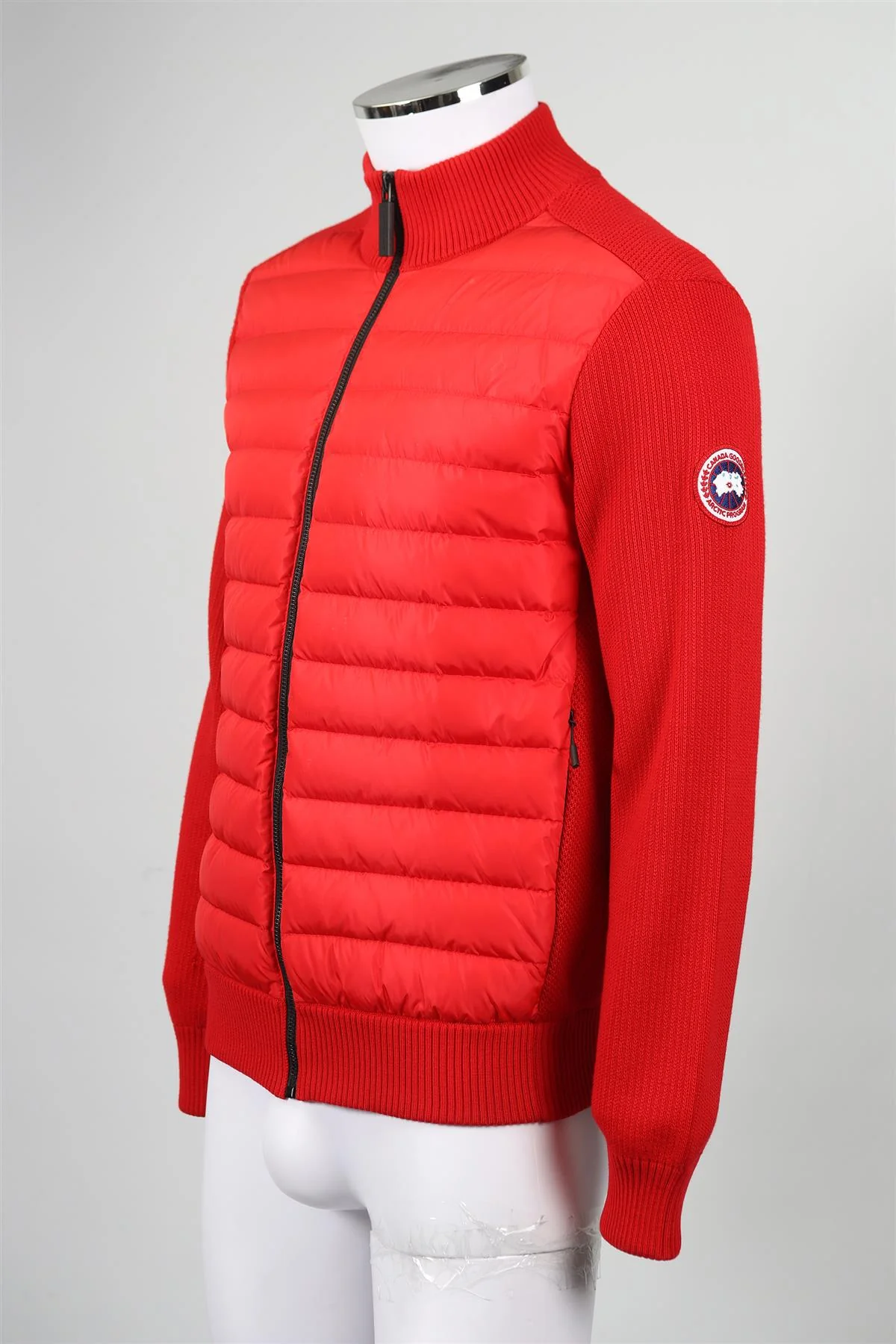 CANADA GOOSE MEN'S KNIT AND PADDED SHELL DOWN JACKET MEDIUM - Image 3