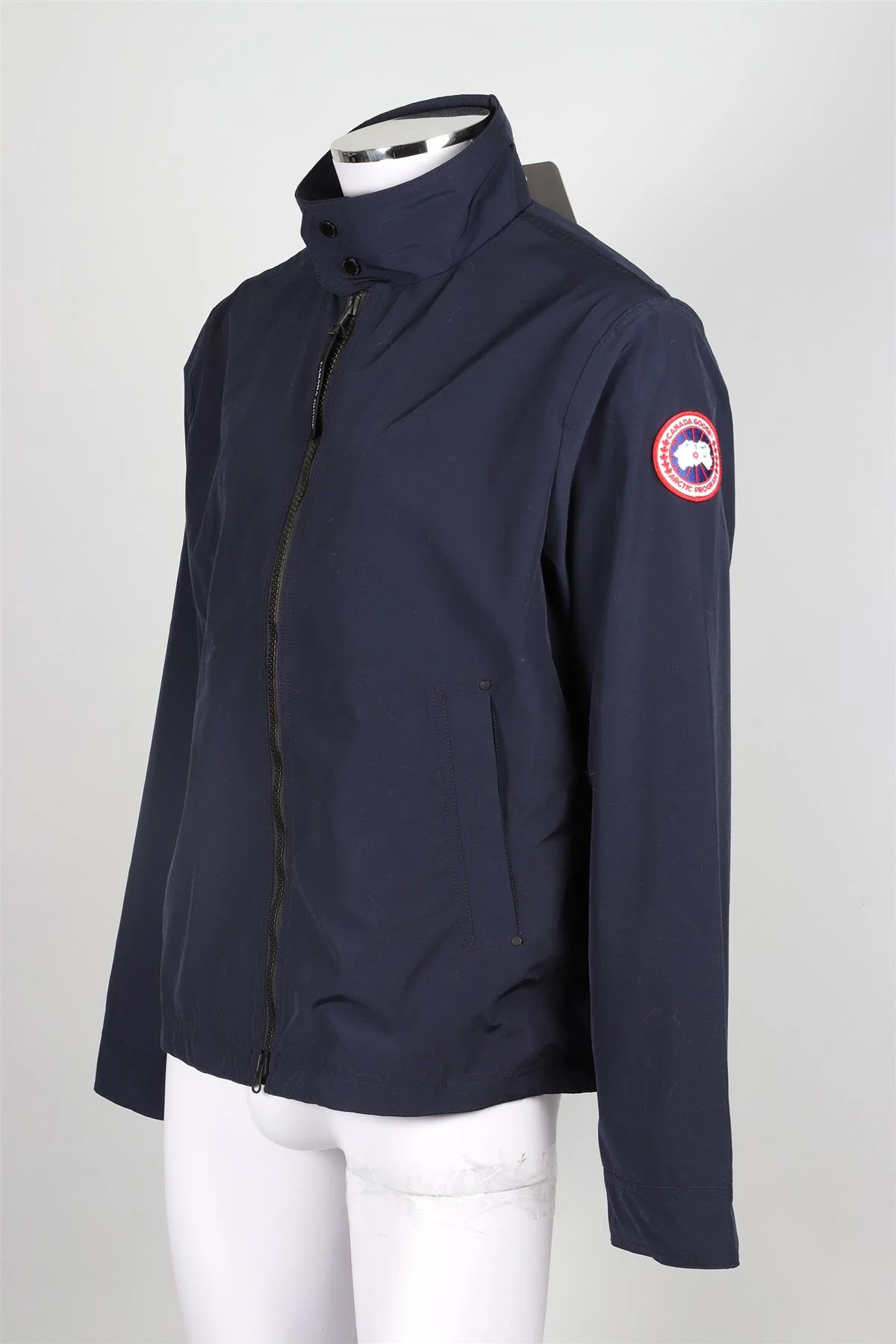 CANADA GOOSE NAVY MEN'S COTTON JACKET LARGE - Image 3