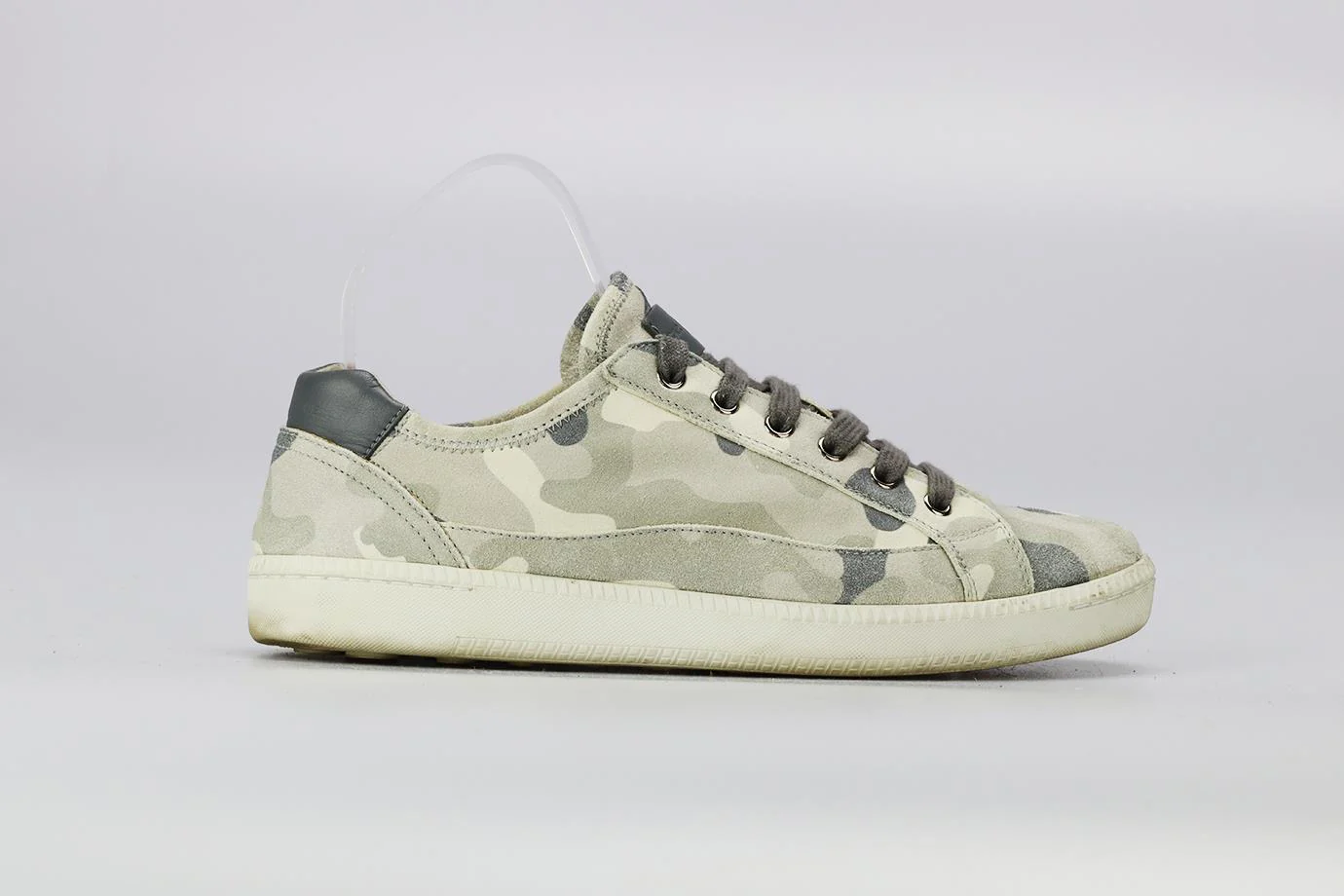 CAR SHOE CAMOUFLAGE PRINT SUEDE SNEAKERS EU 39 UK 6 US 9 - Image 2