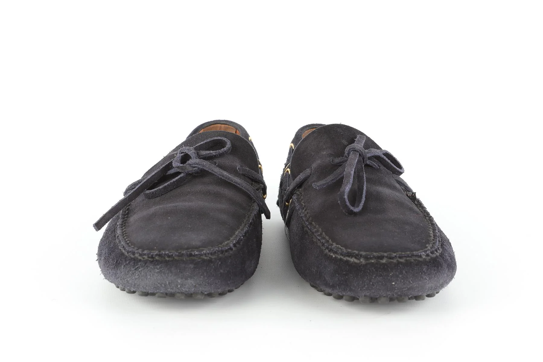 CAR SHOE NAVY MEN'S SUEDE LOAFERS EU 41.5 UK 7.5 US 8.5 - Image 3