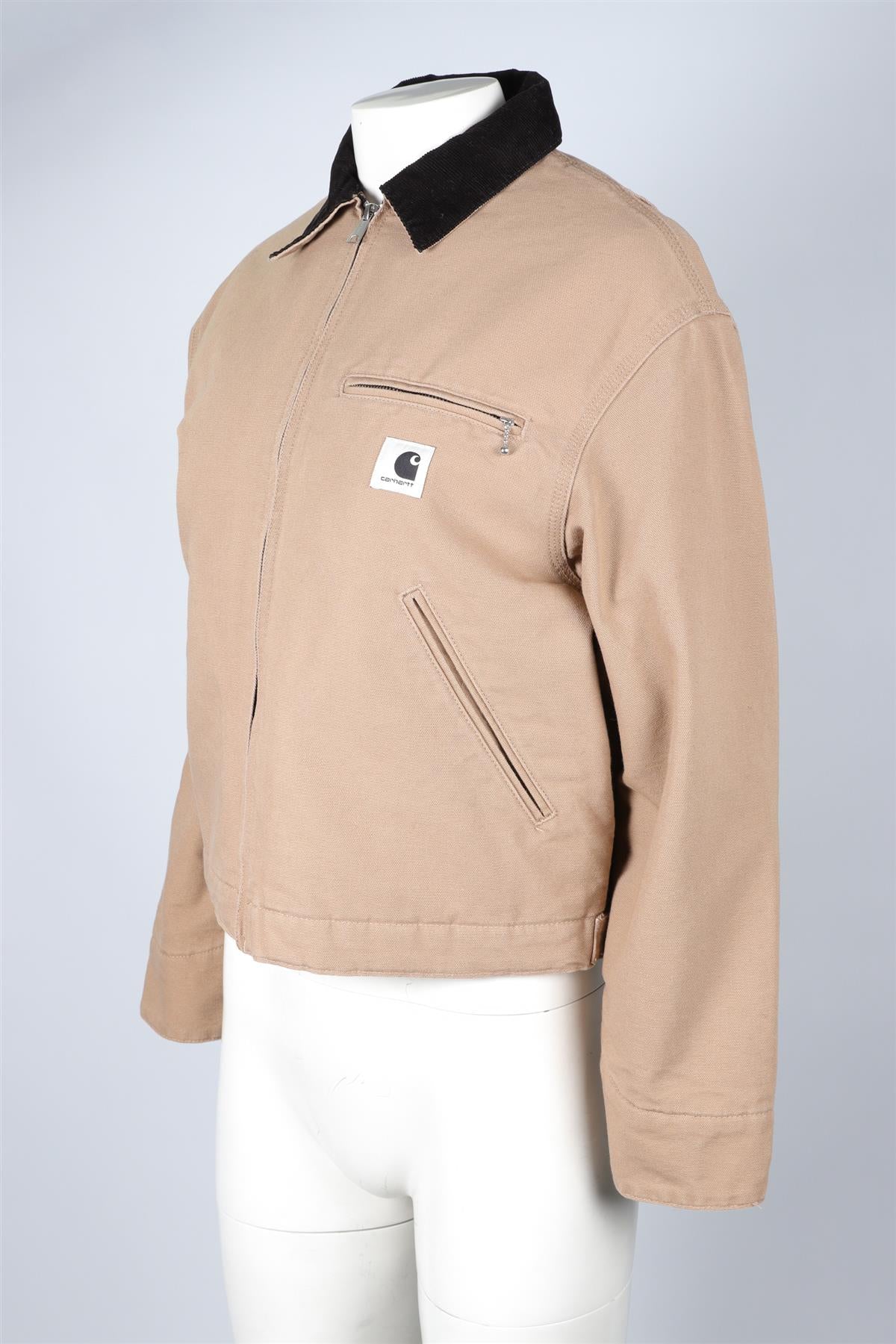CARHARTT BROWN DENIM JACKET XSMALL - Image 3