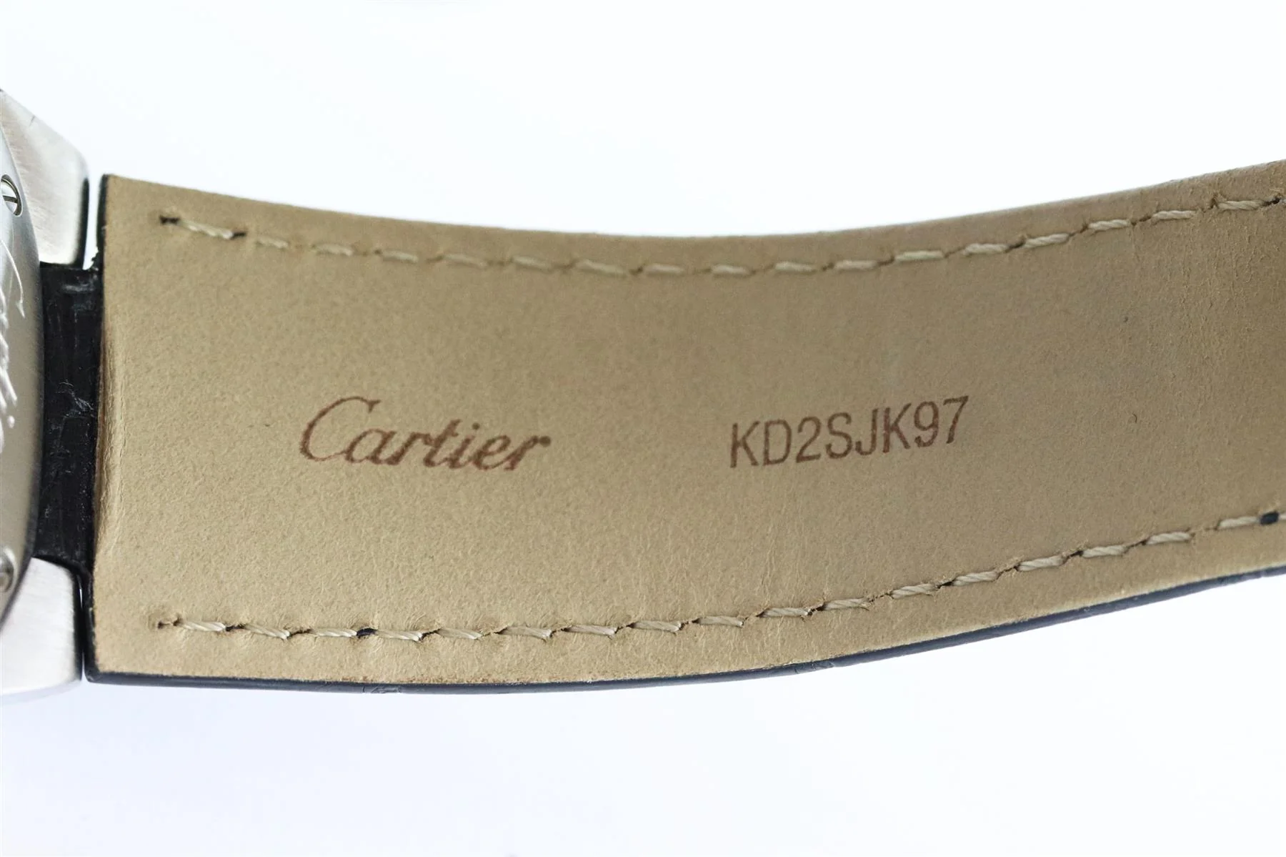 CARTIER BALLON BLEU DE CARTIER 44MM STAINLESS STEEL AND ALLIGATOR WATCH - Image 4
