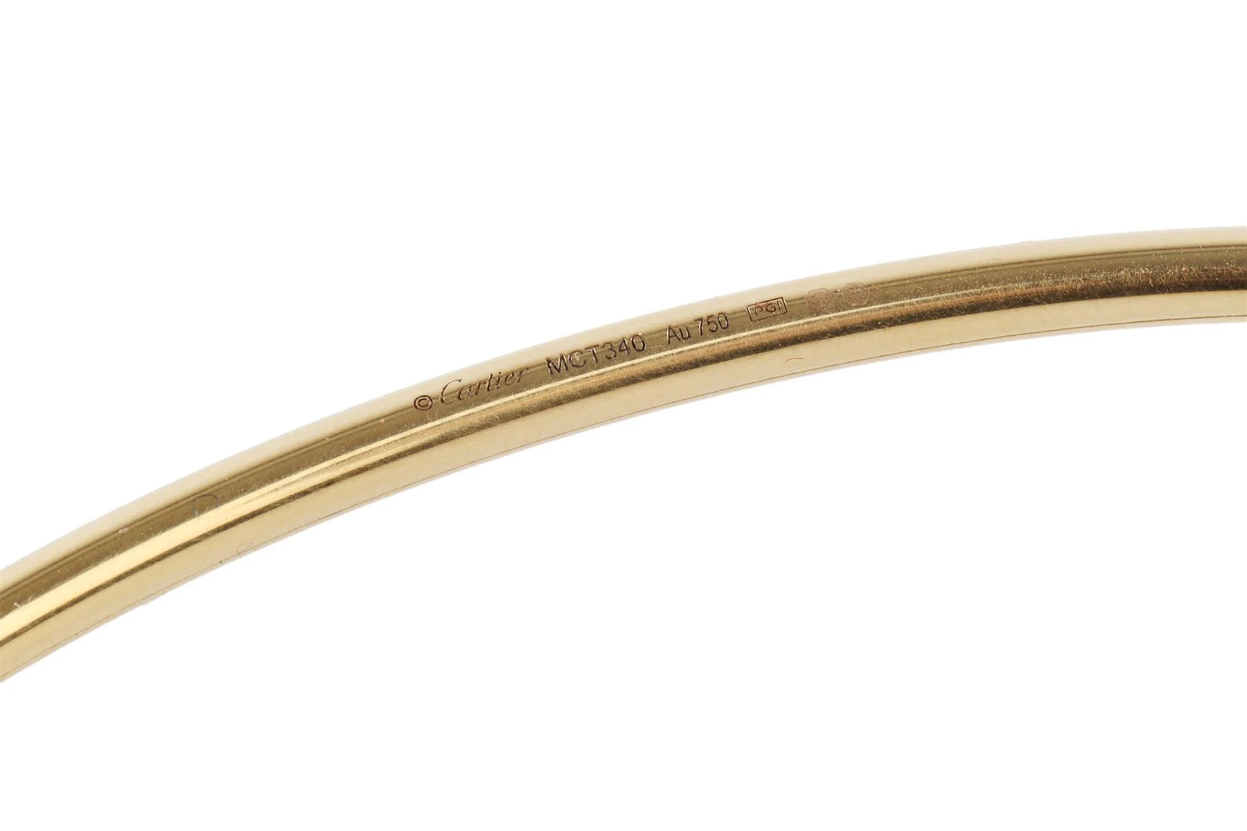 CARTIER GOLD JUSTE UN CLOU SMALL YELLOW GOLD NECKLACE 29 CM - Image 5