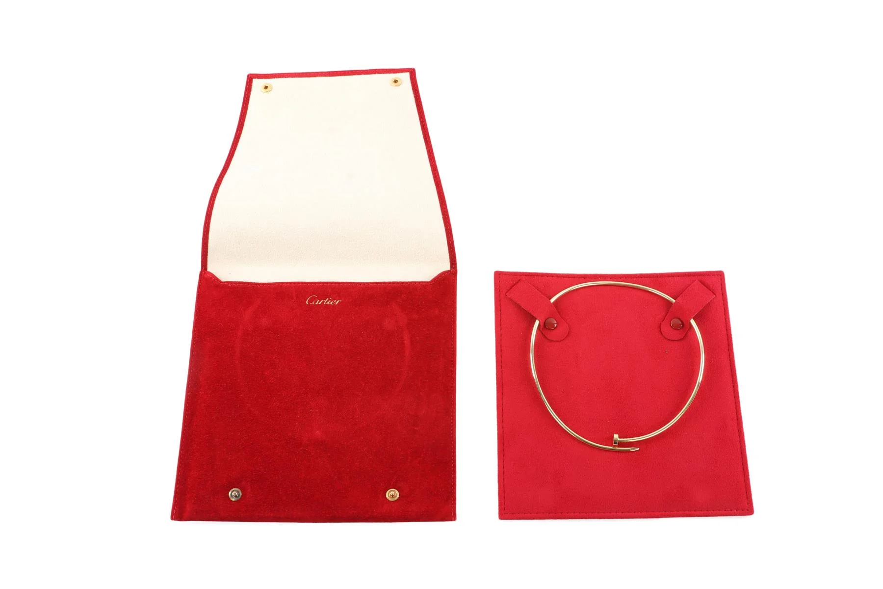 CARTIER GOLD JUSTE UN CLOU SMALL YELLOW GOLD NECKLACE 29 CM - Image 7