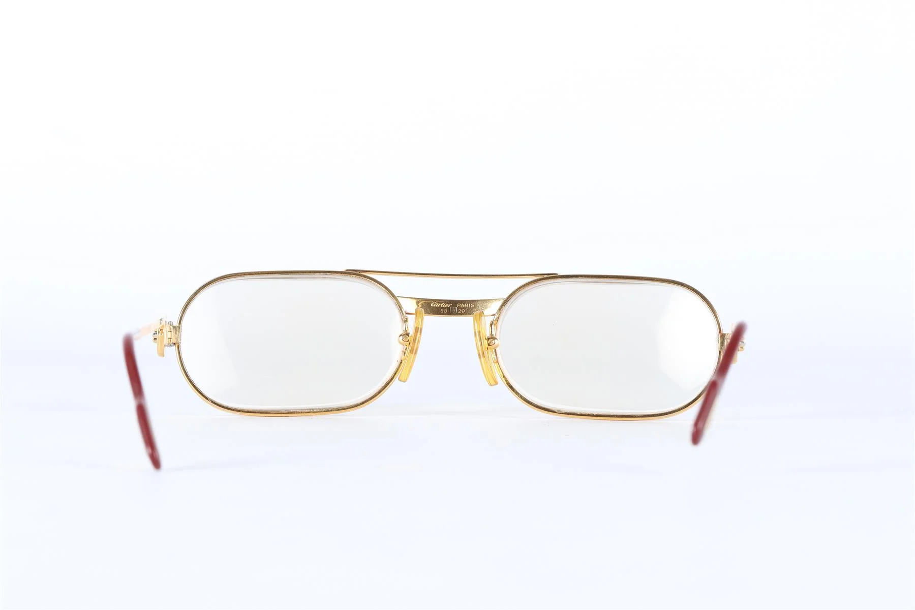 CARTIER GOLD MUST LOUIS GOLD PLATED GLASSES - Image 4