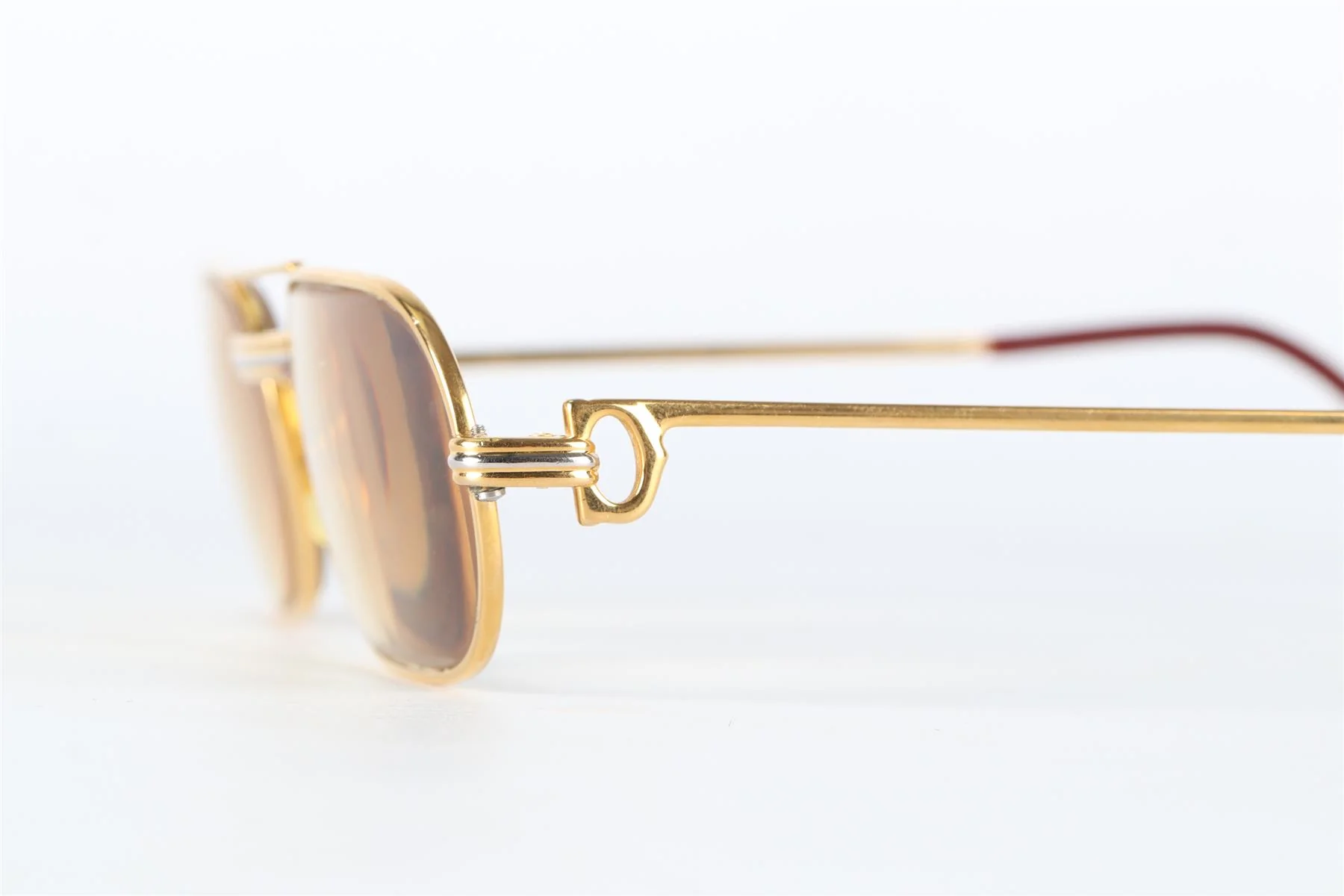 CARTIER GOLD MUST LOUIS GOLD PLATED GLASSES - Image 5