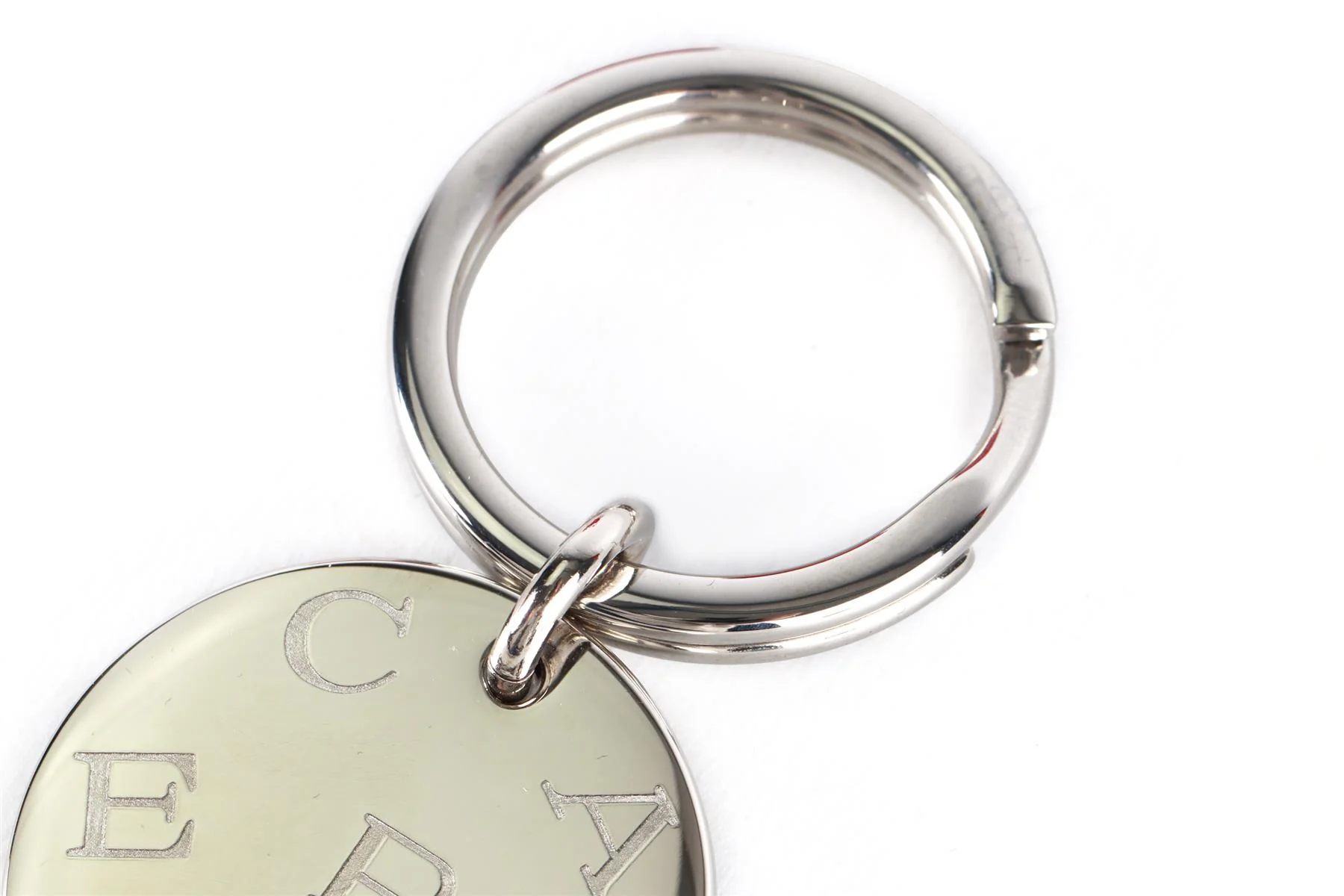 Cartier Silver Metal Key Ring - Image 3