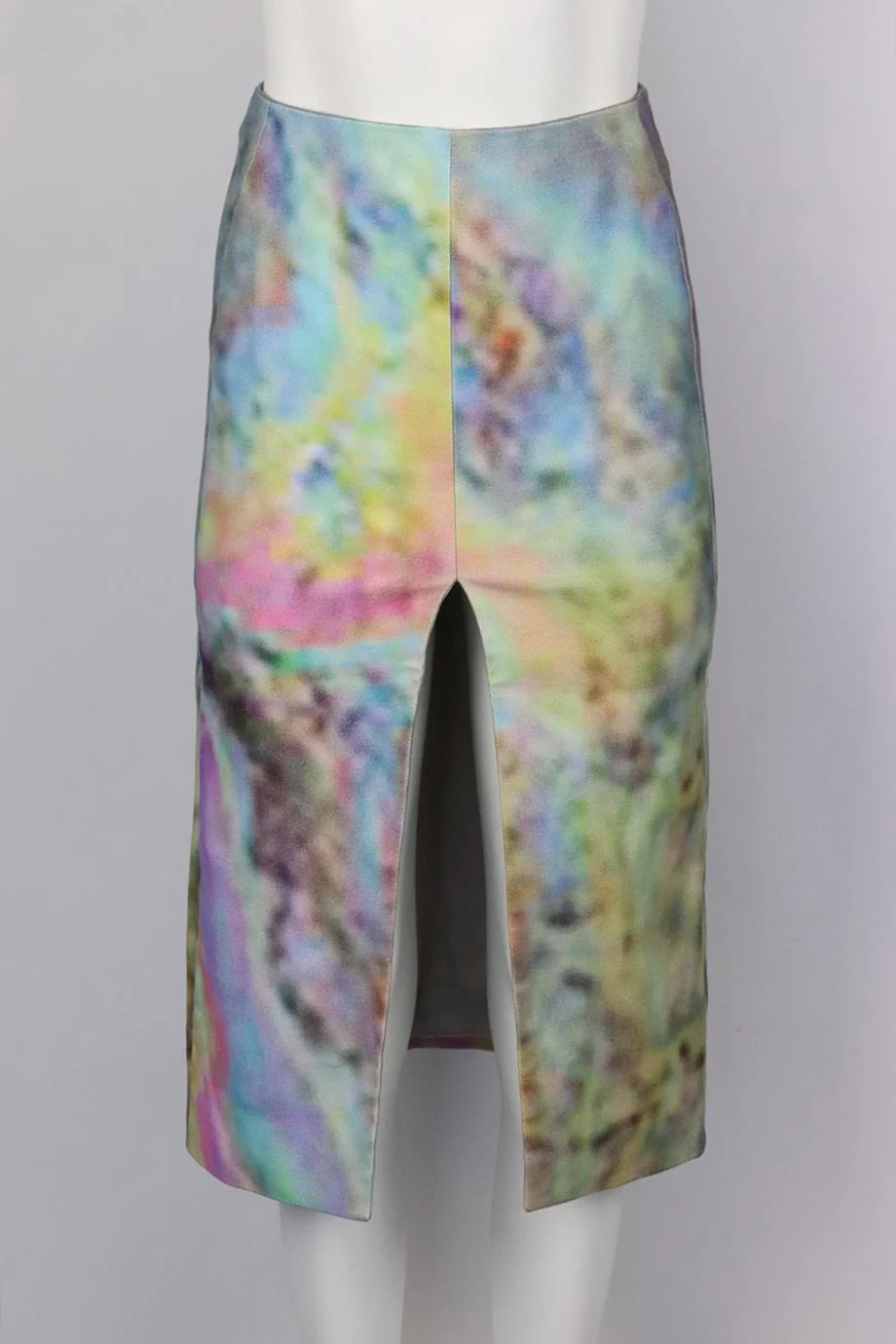 CARVEN PRINTED BRUSHED COTTON MIDI DRESS FR 34 UK 6 - Image 2