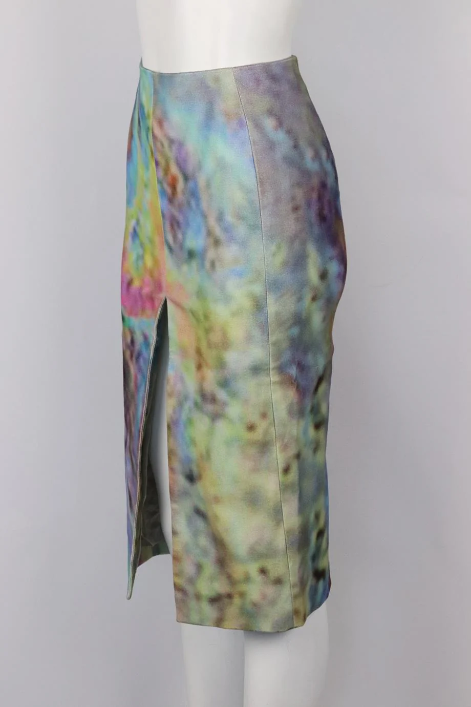 CARVEN PRINTED BRUSHED COTTON MIDI DRESS FR 34 UK 6 - Image 3