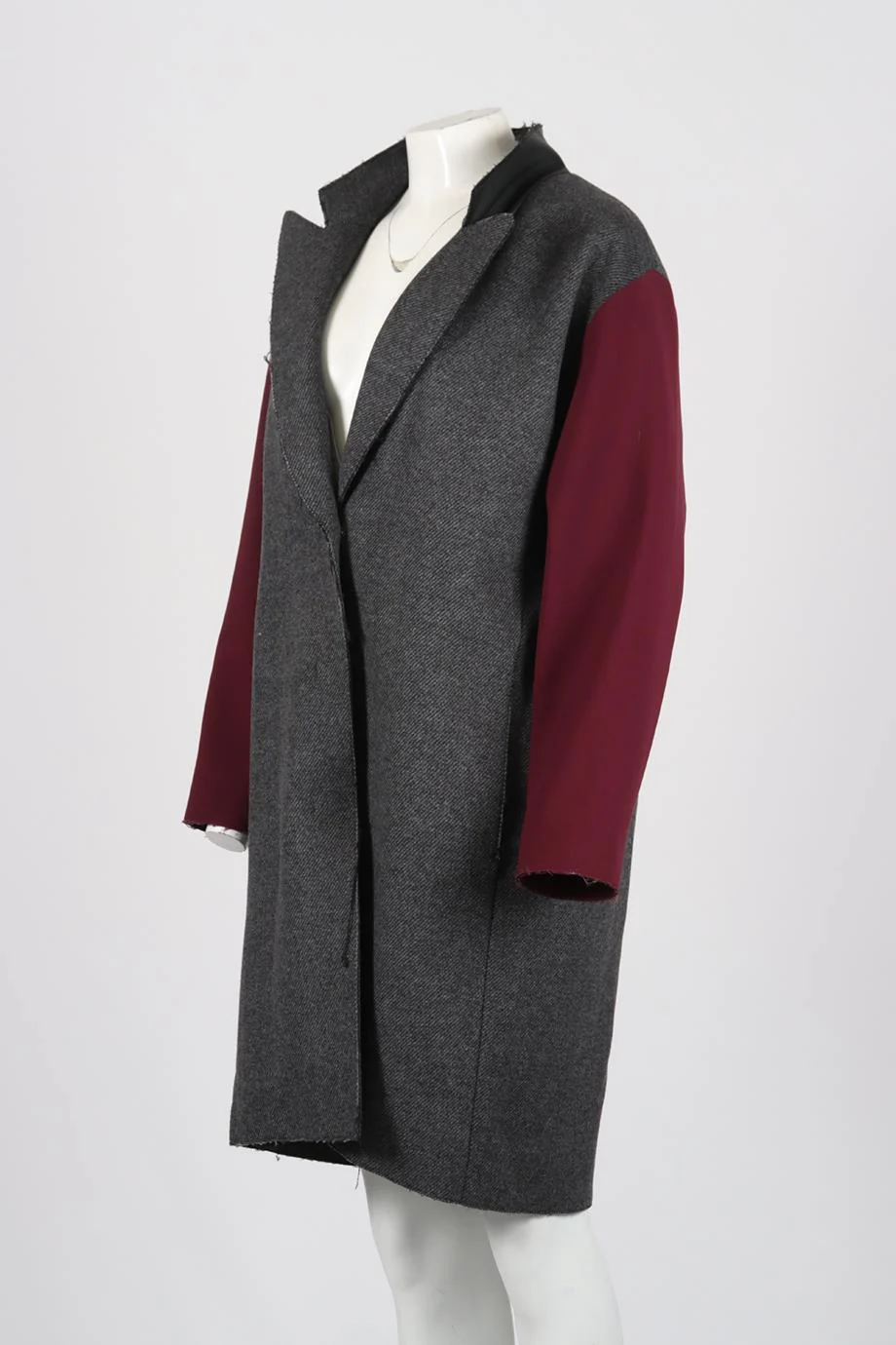 CEDRIC CHARLIER WOOL BLEND COAT IT 42 UK 10 - Image 3