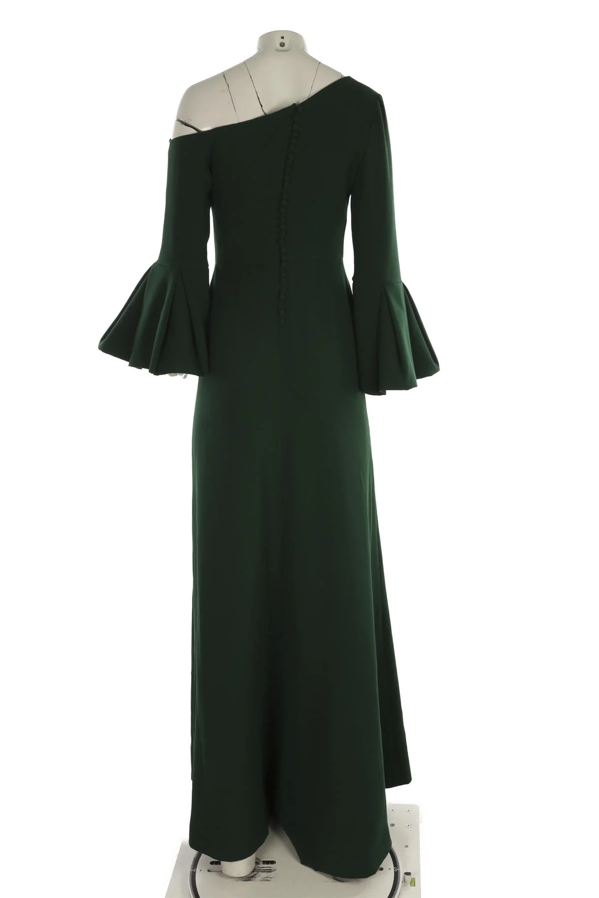 CELIA KRITHARIOTI GREEN MAXI DRESS UK 8 - Image 4