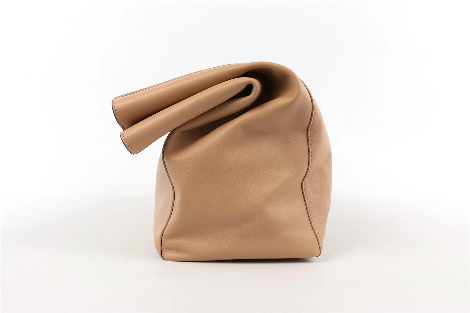 CELINE BEIGE BLADE LEATHER CLUTCH - Image 5