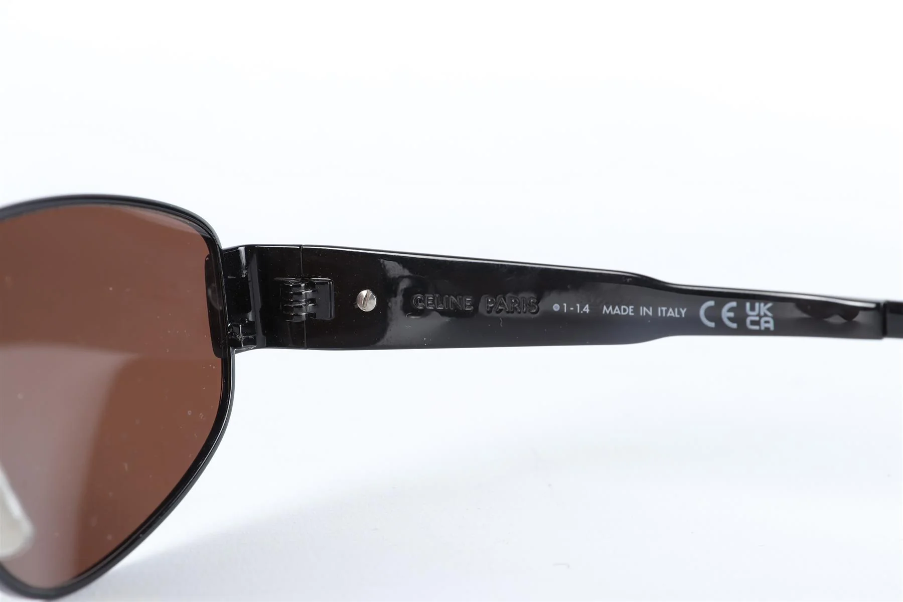CELINE BLACK CAT EYE SUNGLASSES - Image 6