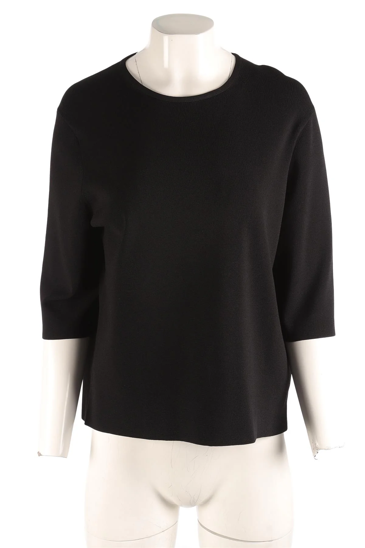 CELINE BLACK KNIT TOP MEDIUM - Image 2