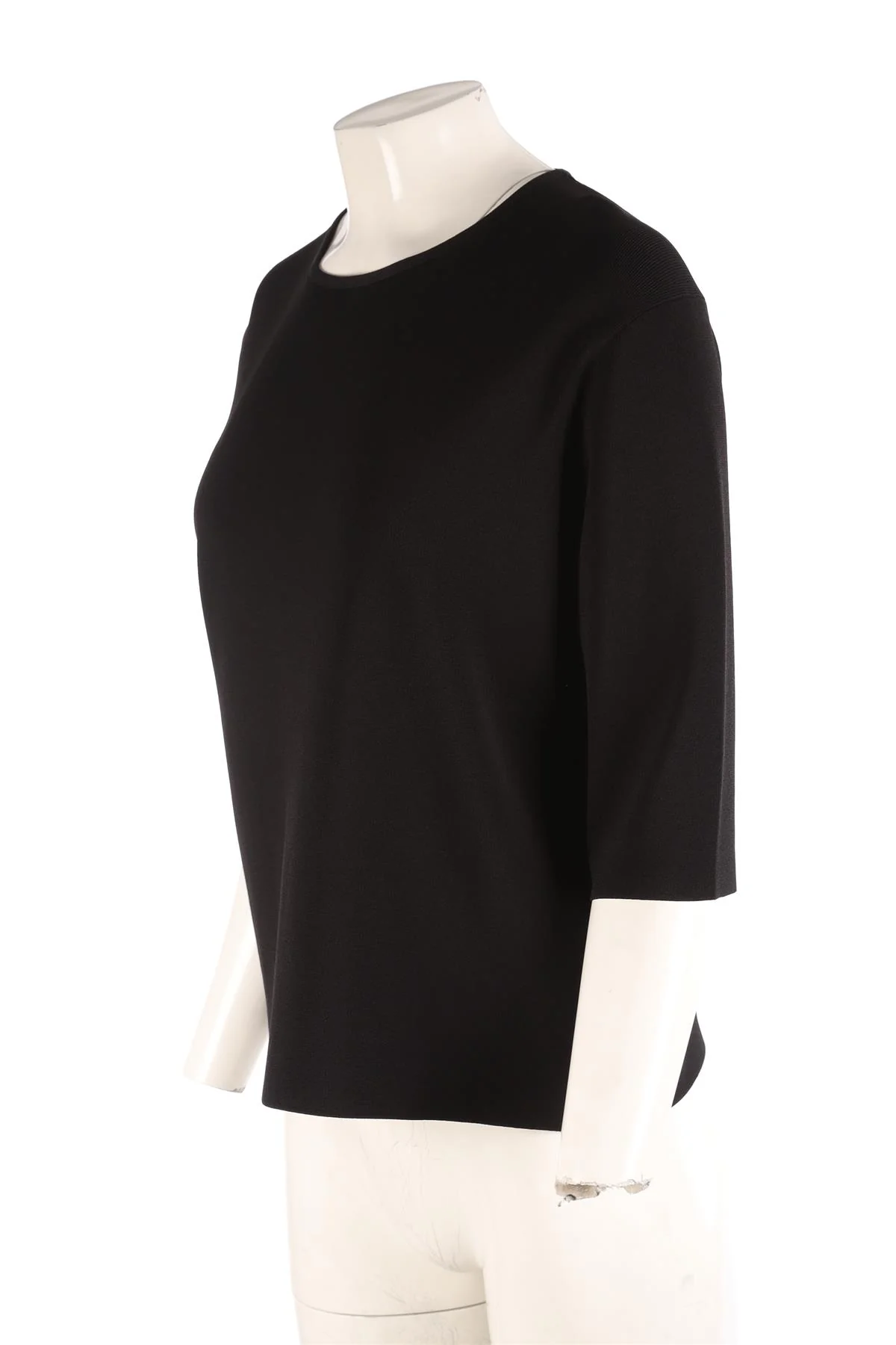 CELINE BLACK KNIT TOP MEDIUM - Image 3
